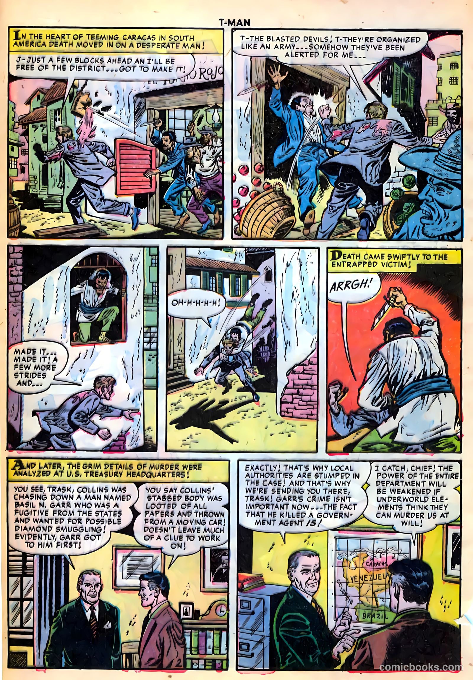 T-Man #18 (1954) — page 4 of 36