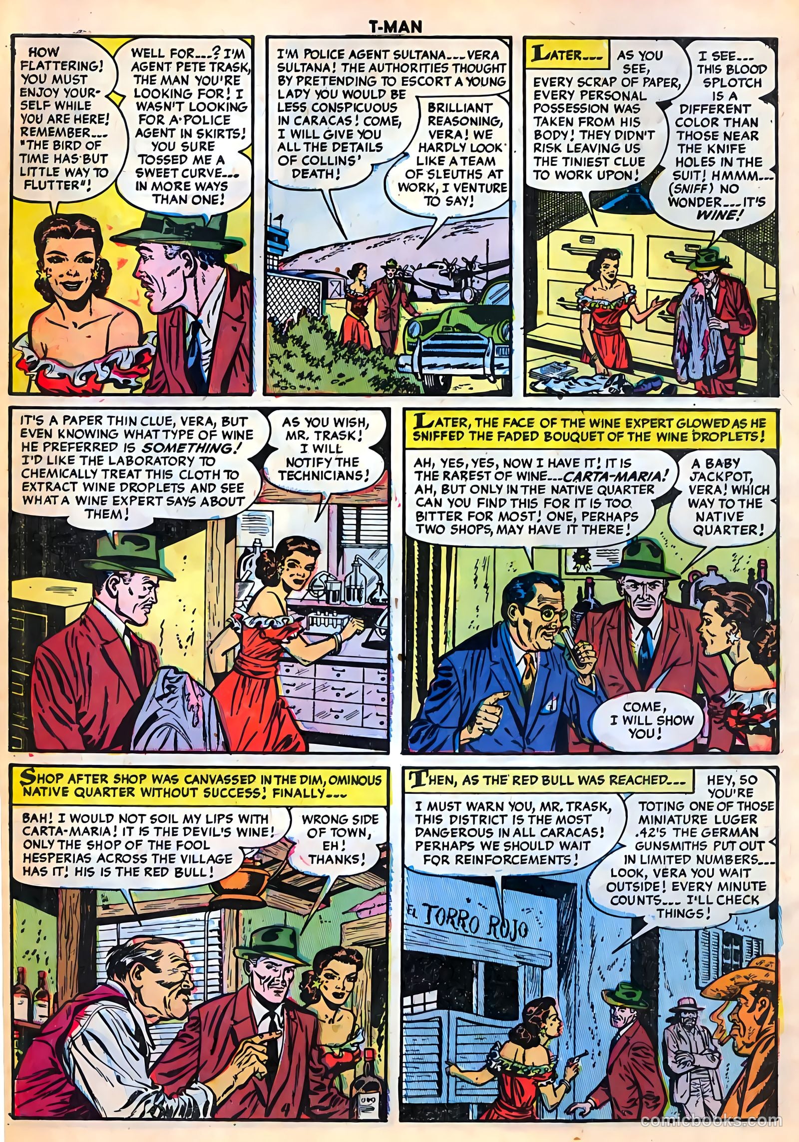 T-Man #18 (1954) — page 6 of 36