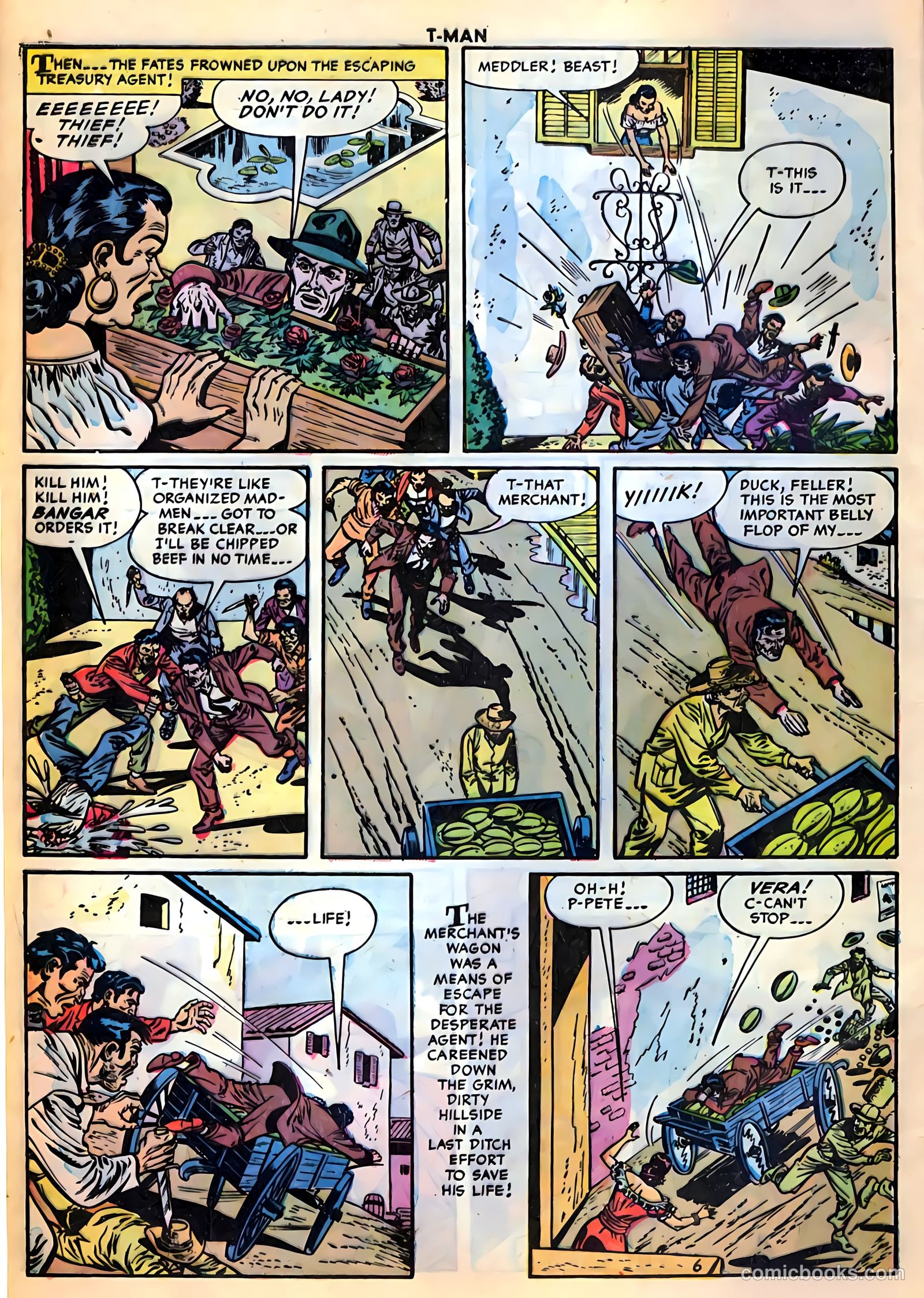 T-Man #18 (1954) — page 8 of 36