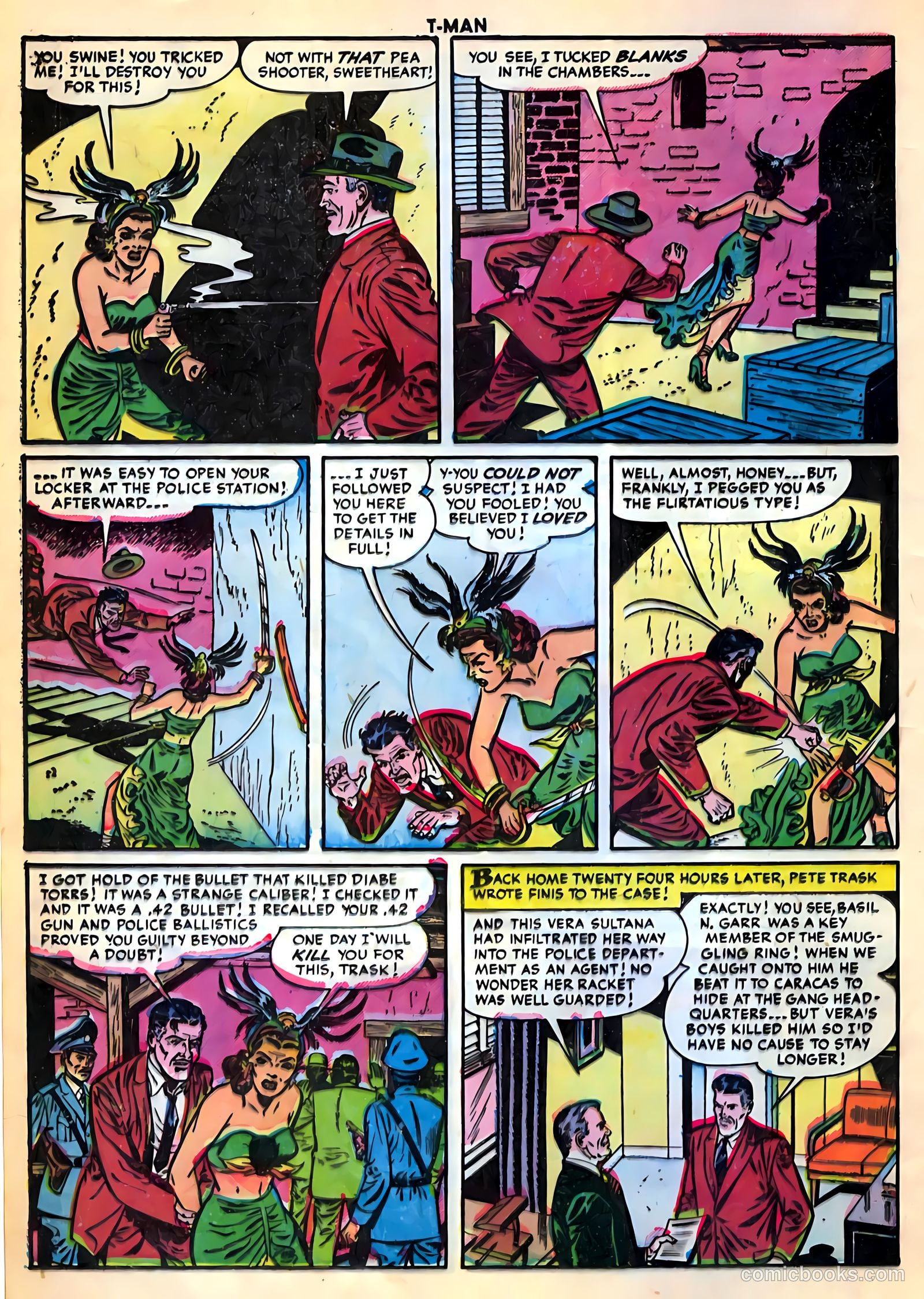T-Man #18 (1954) — page 12 of 36
