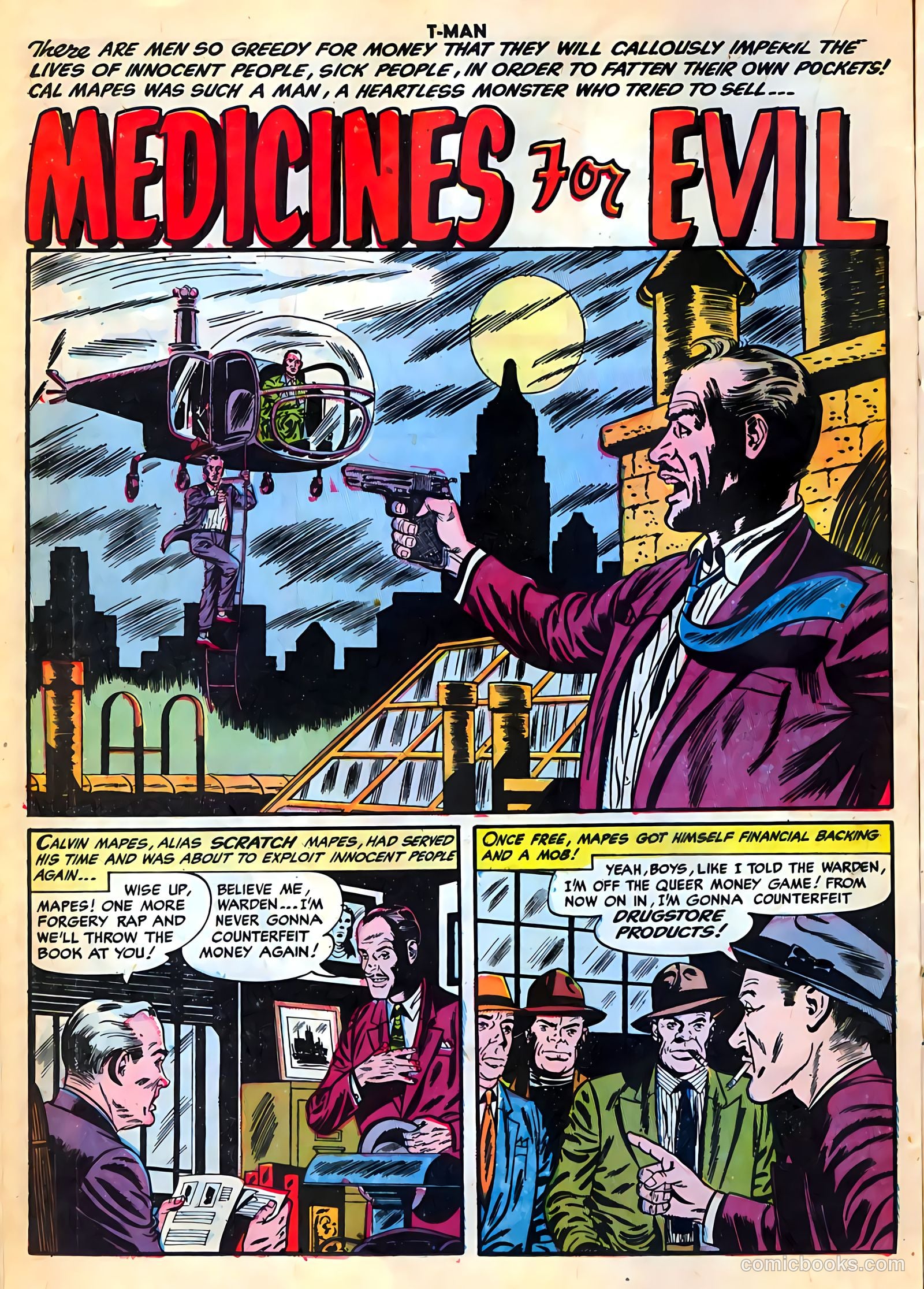 T-Man #18 (1954) — page 14 of 36