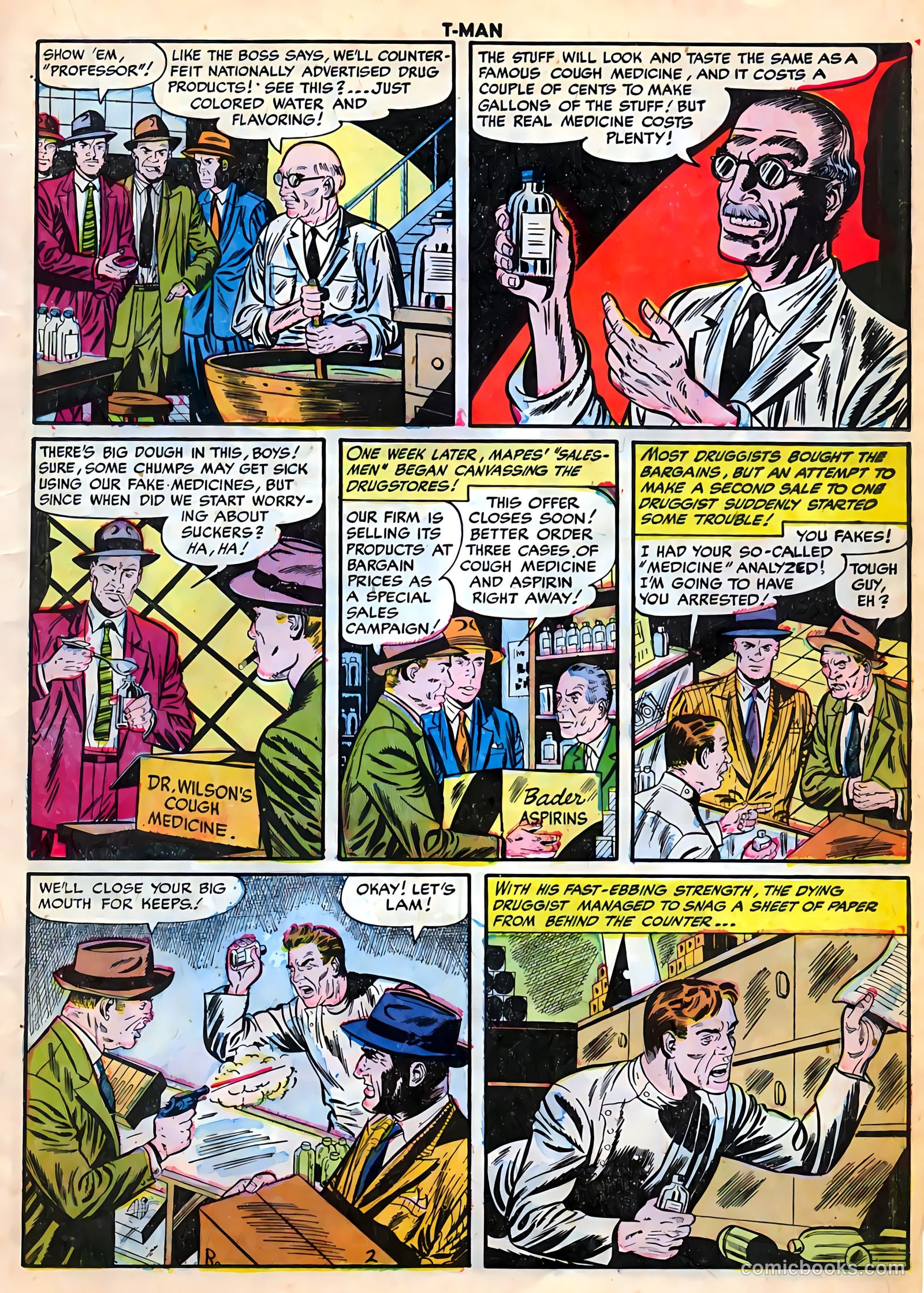 T-Man #18 (1954) — page 15 of 36