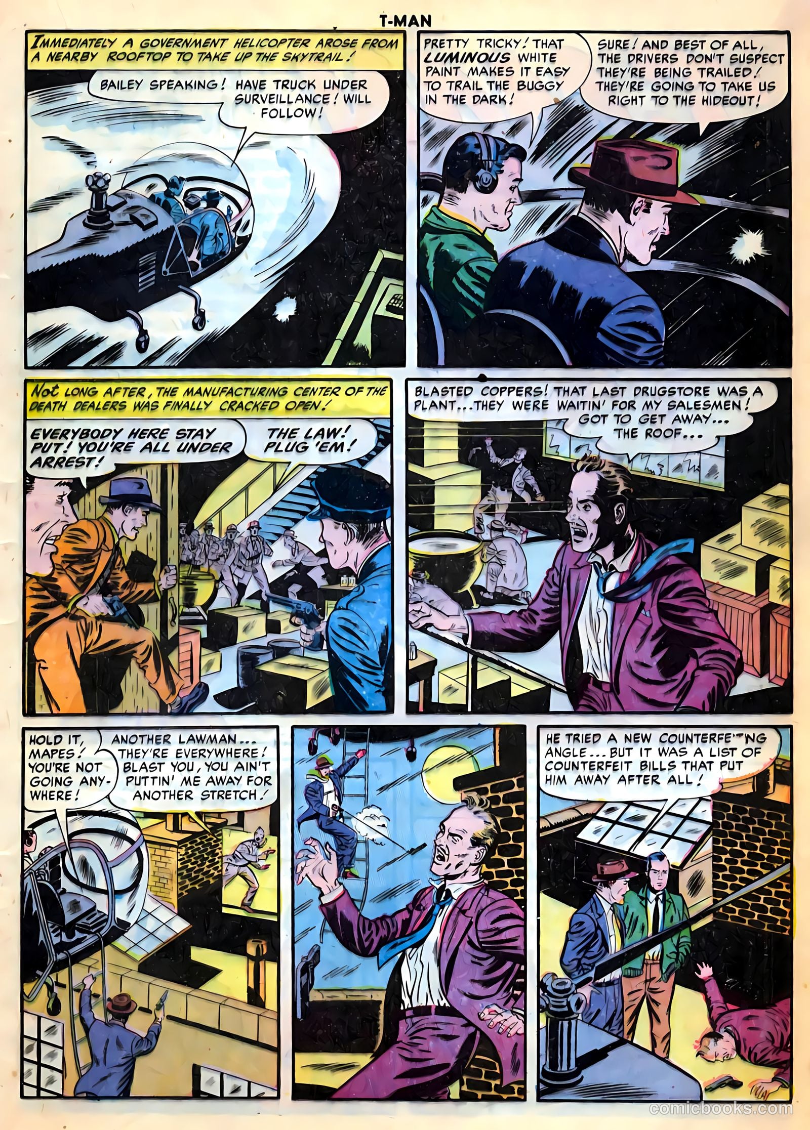 T-Man #18 (1954) — page 17 of 36