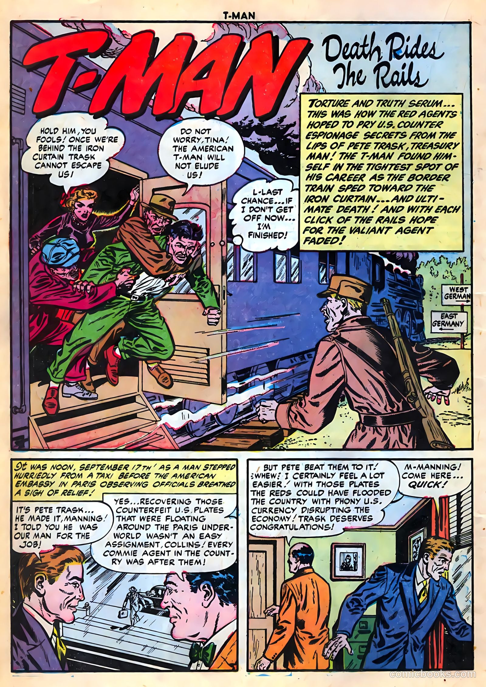 T-Man #18 (1954) — page 18 of 36