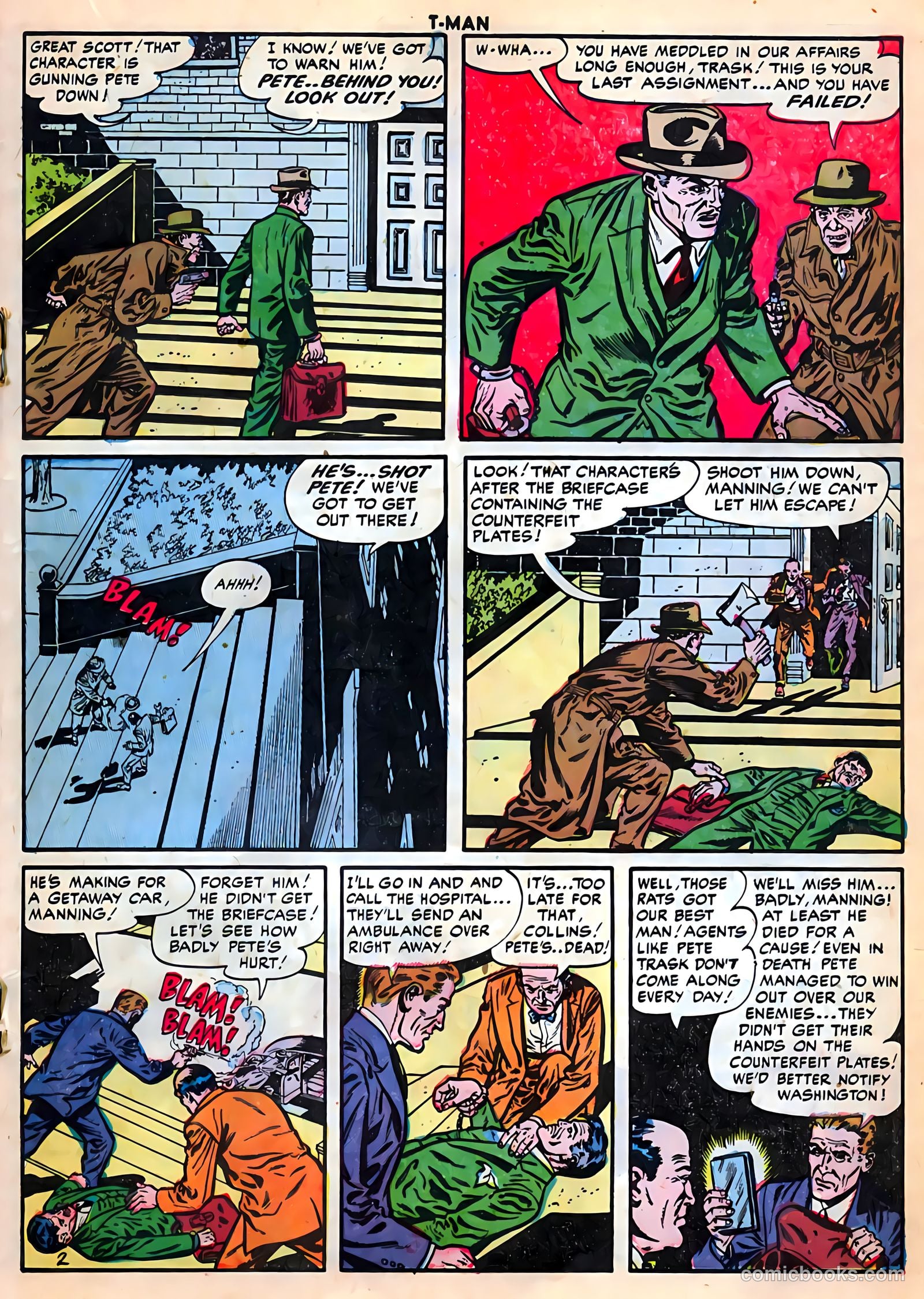 T-Man #18 (1954) — page 19 of 36
