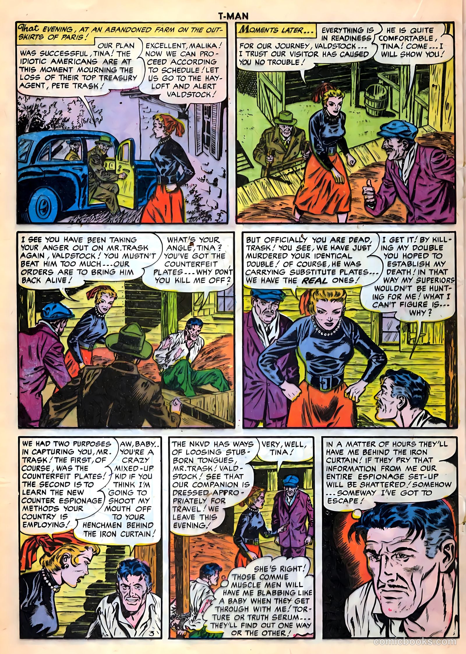 T-Man #18 (1954) — page 20 of 36