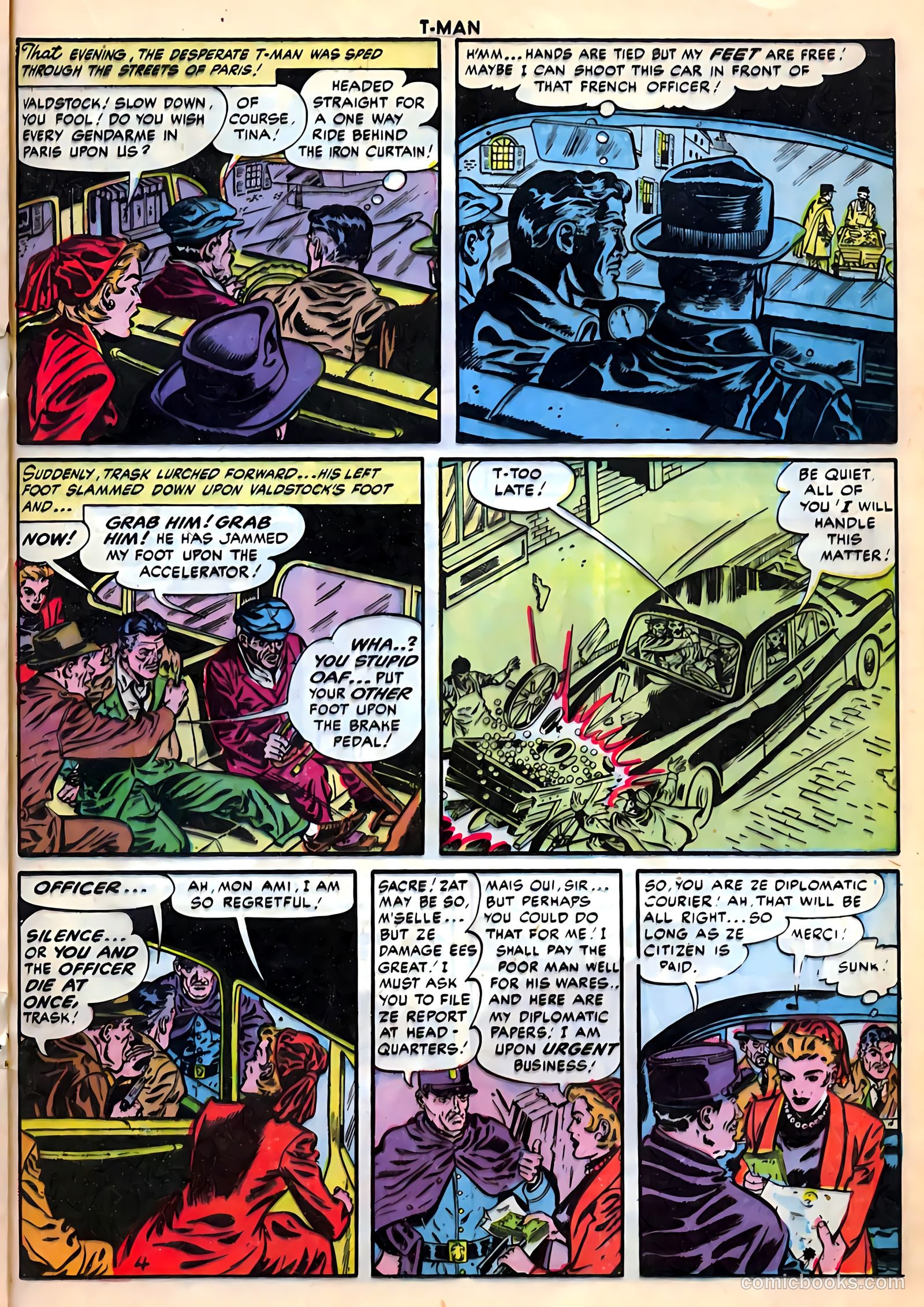 T-Man #18 (1954) — page 21 of 36