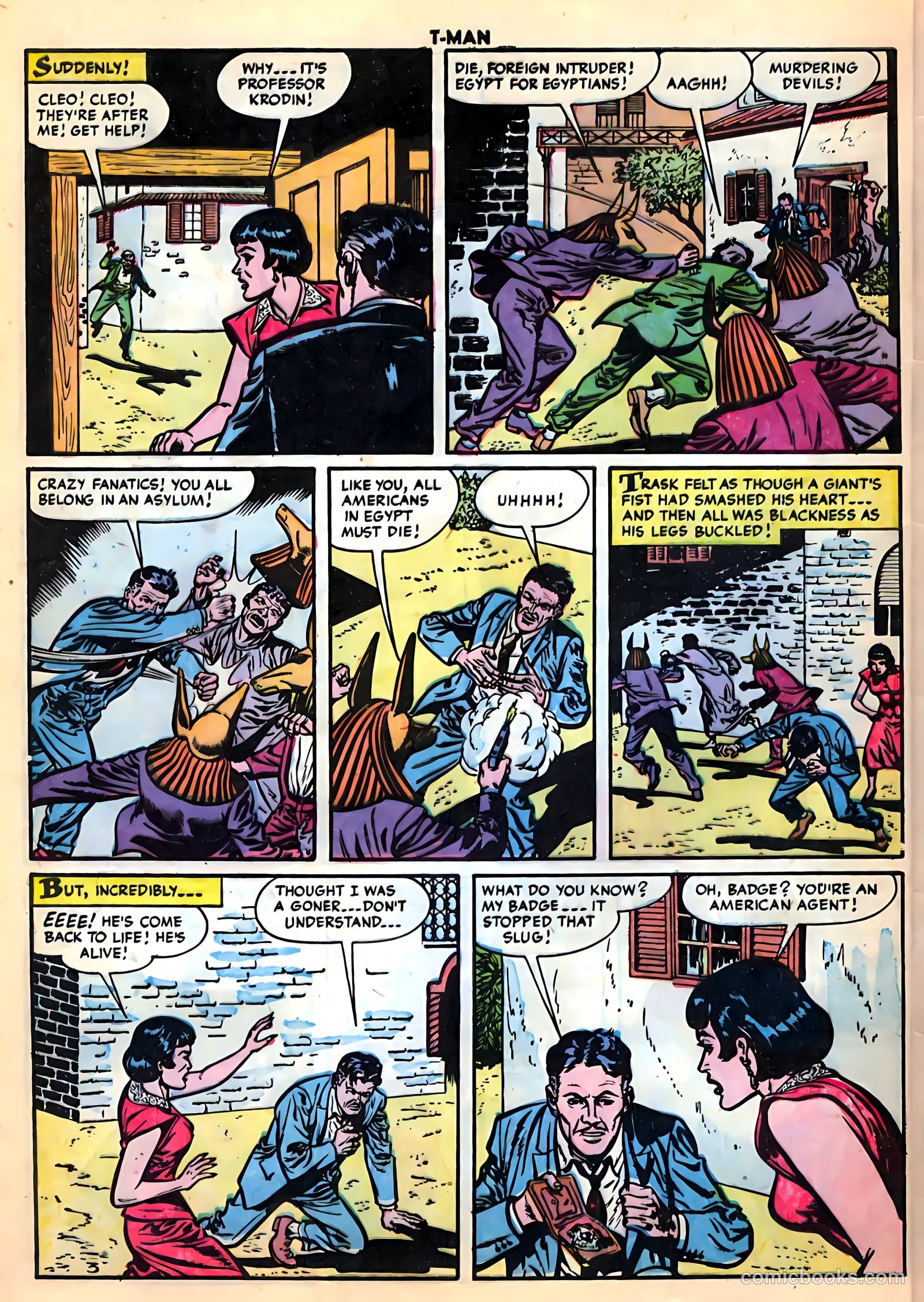 T-Man #18 (1954) — page 28 of 36