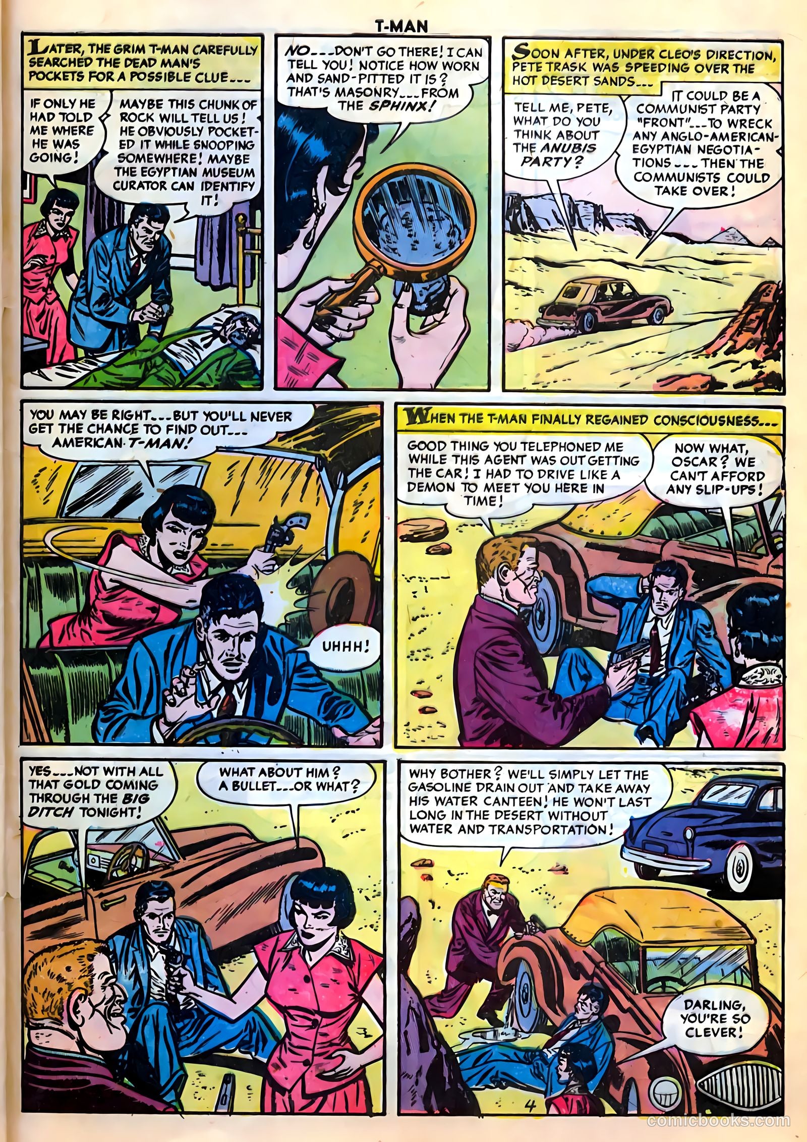 T-Man #18 (1954) — page 29 of 36