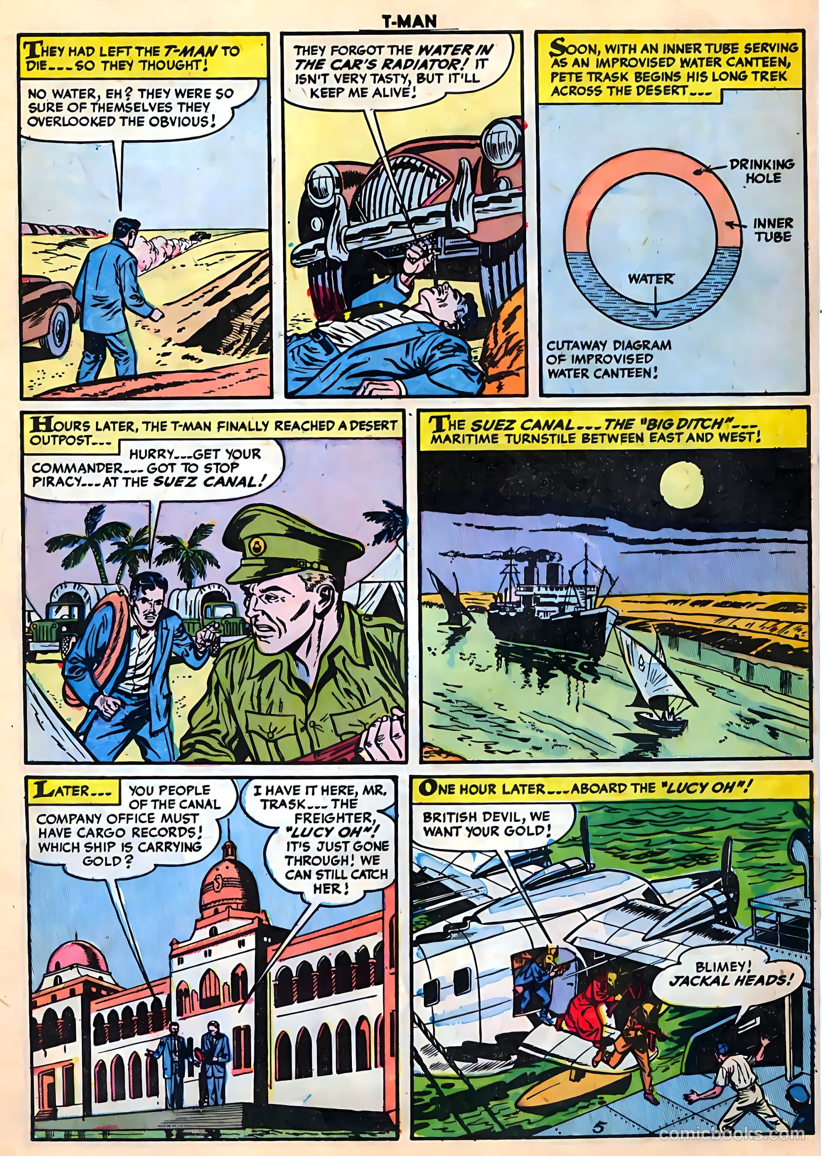 T-Man #18 (1954) — page 30 of 36