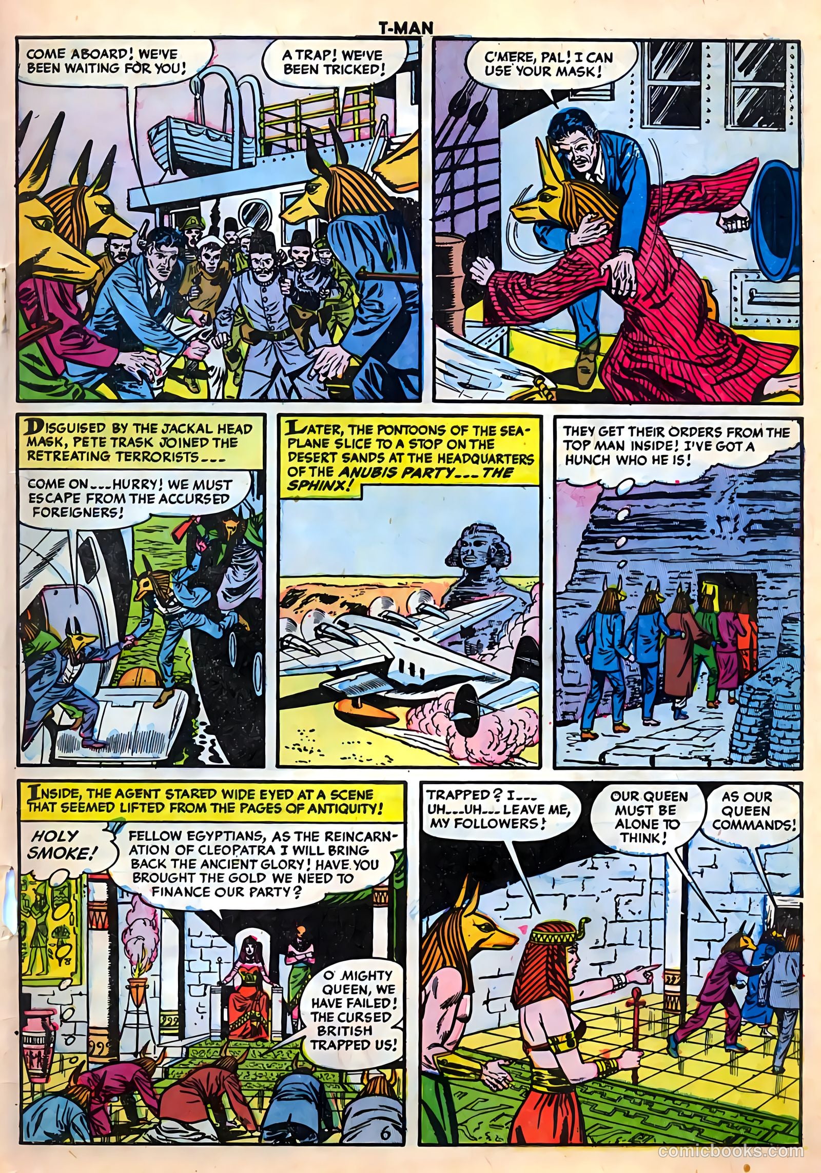 T-Man #18 (1954) — page 31 of 36