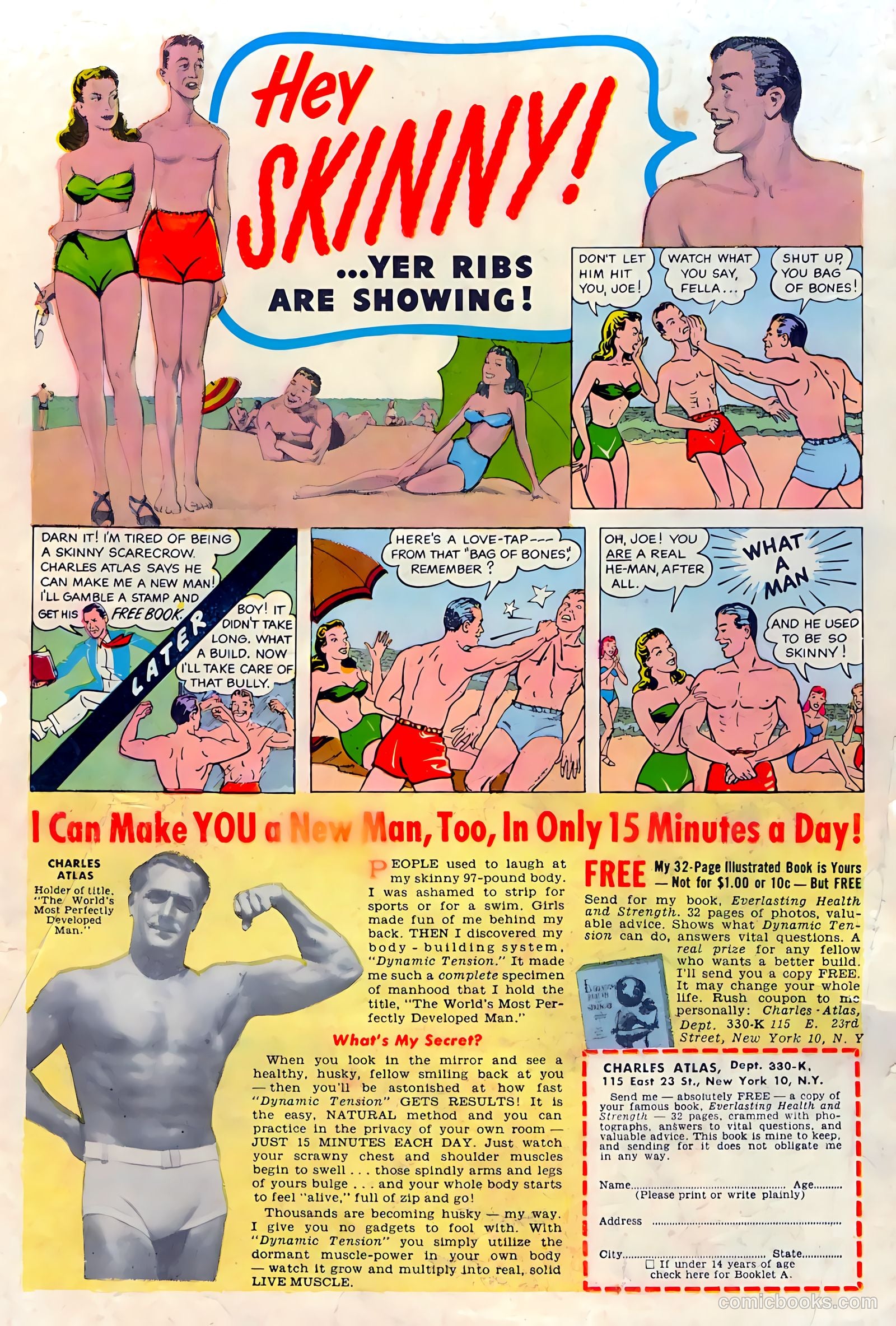 T-Man #18 (1954) — page 36 of 36
