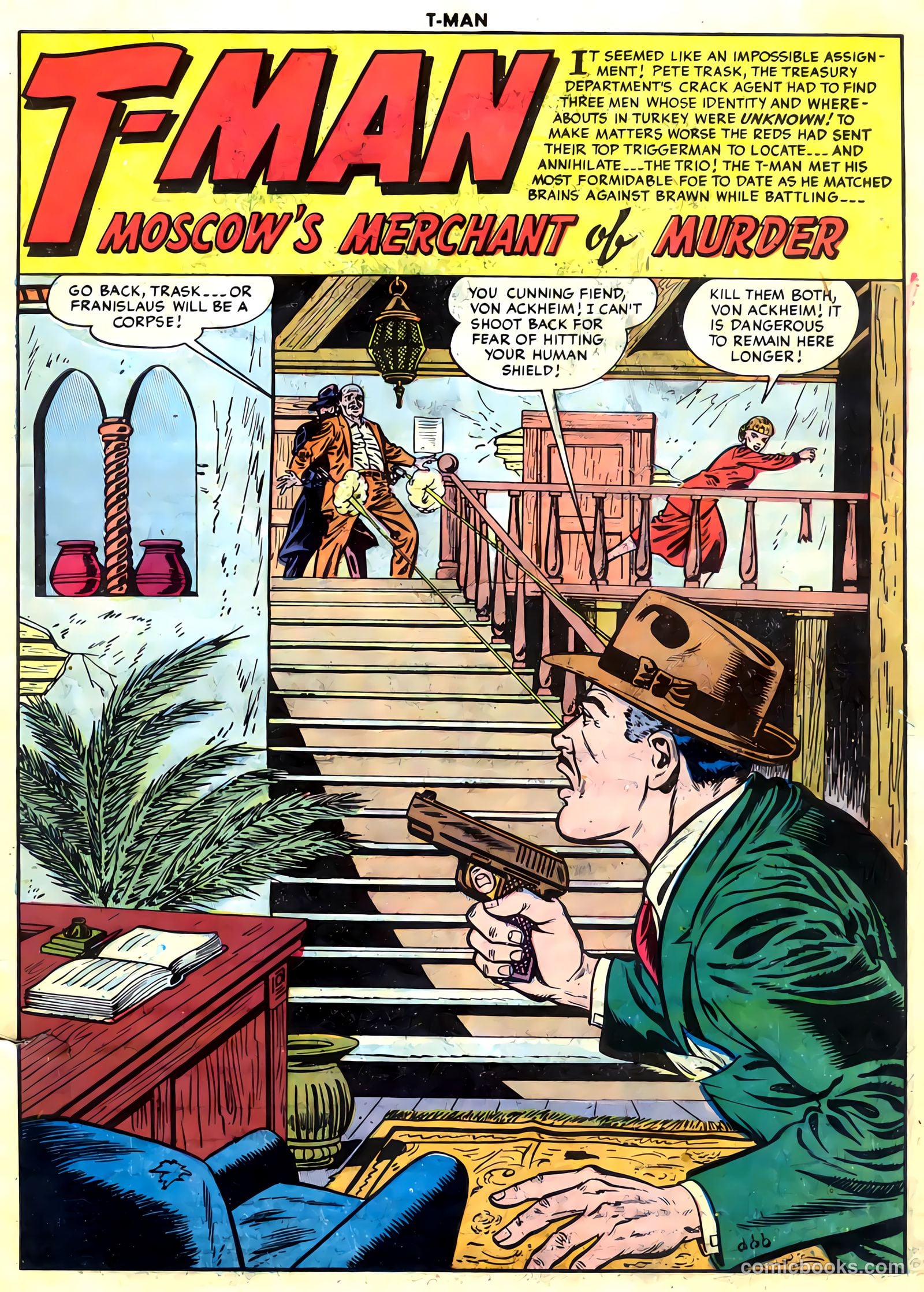 T-Man #19 (1954) — page 3 of 36
