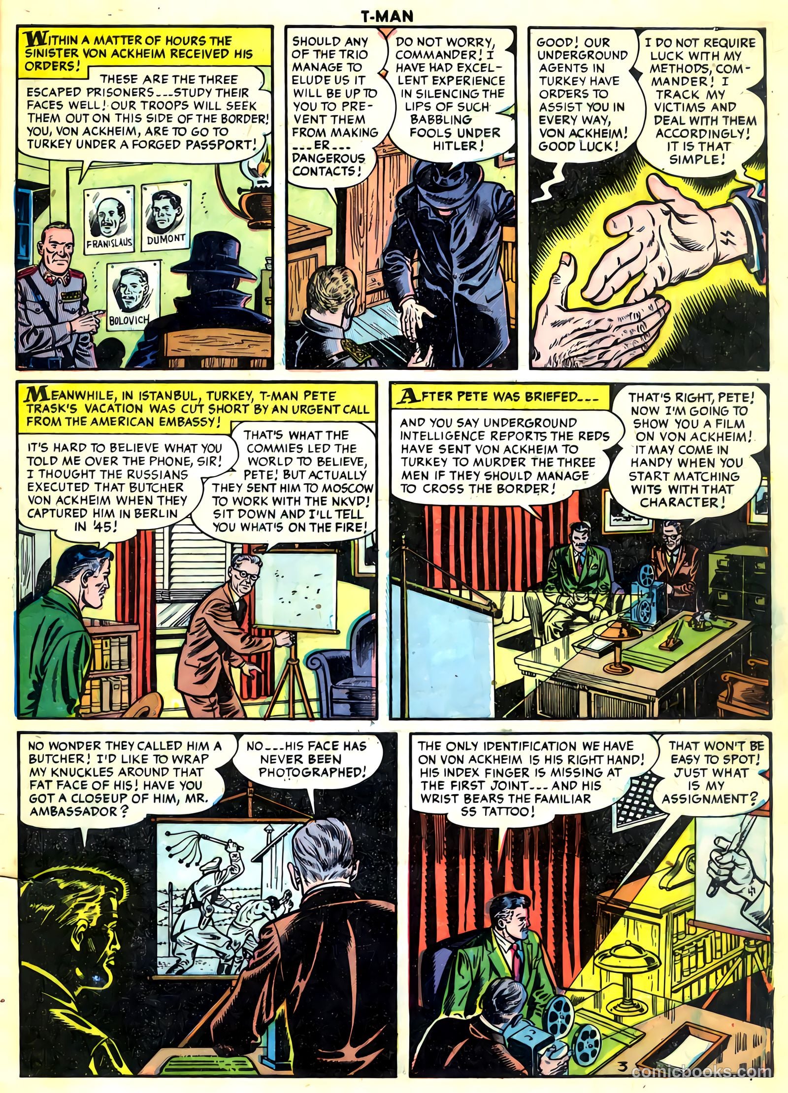 T-Man #19 (1954) — page 5 of 36