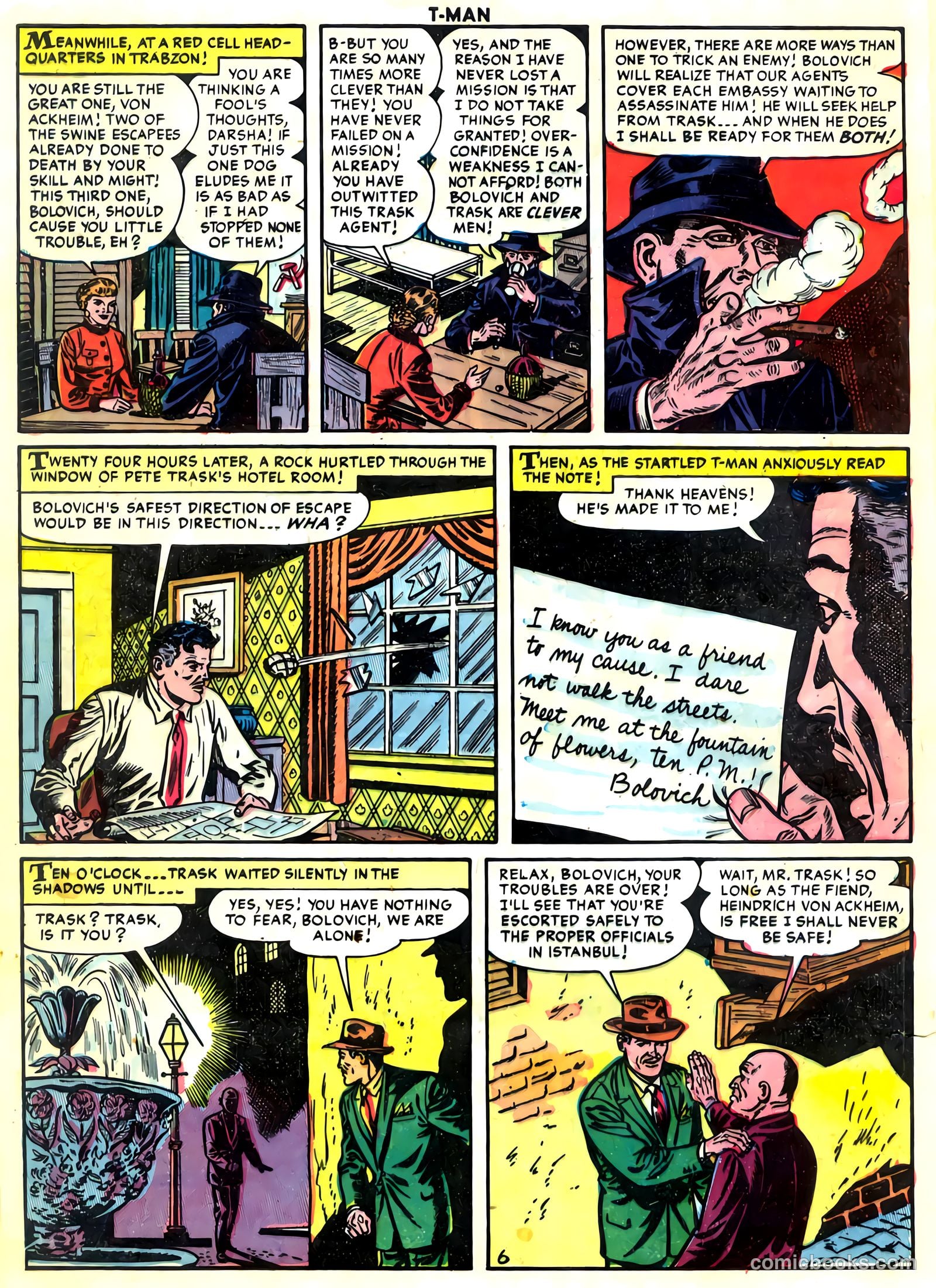 T-Man #19 (1954) — page 8 of 36