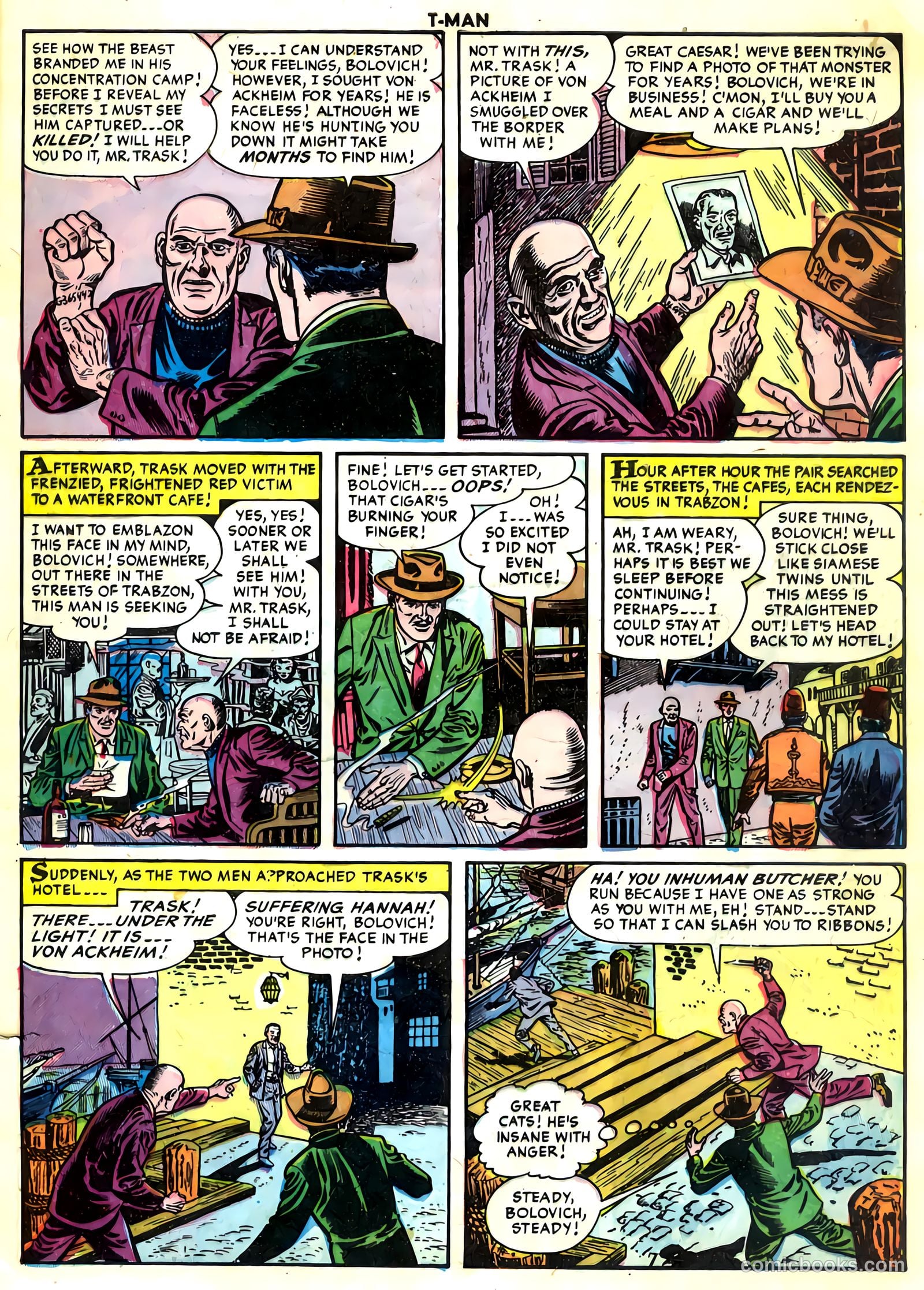 T-Man #19 (1954) — page 9 of 36