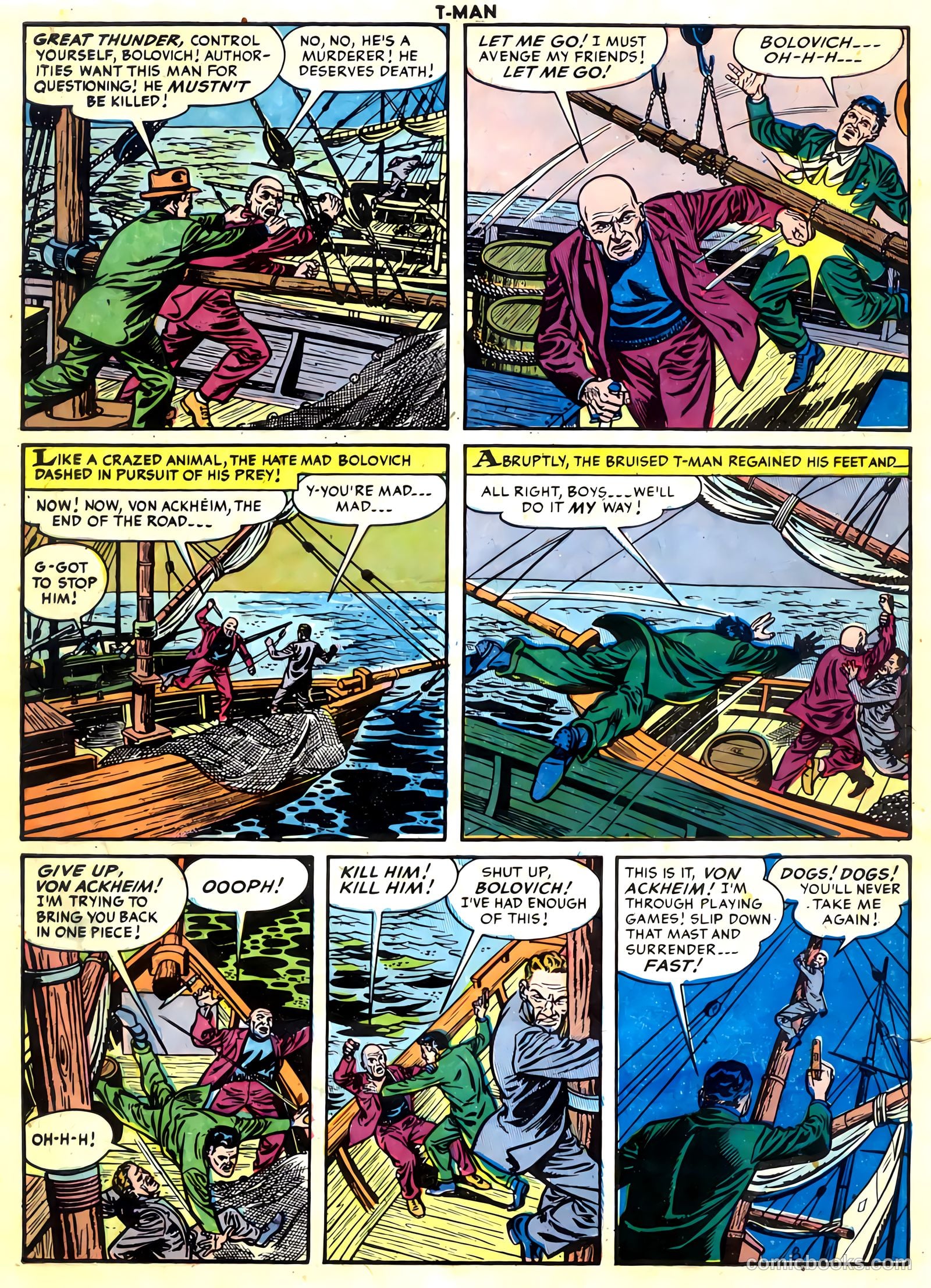 T-Man #19 (1954) — page 10 of 36