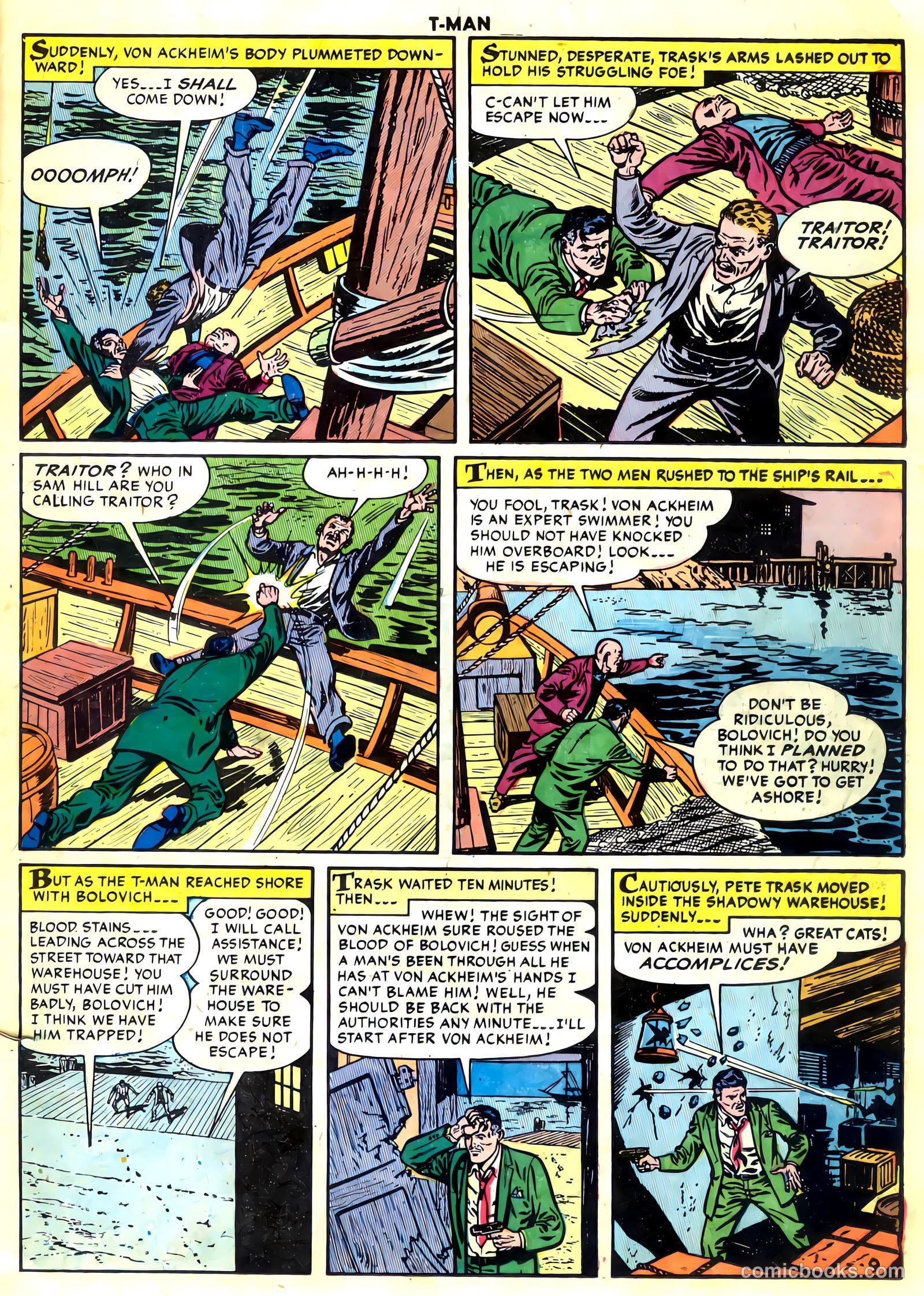 T-Man #19 (1954) — page 11 of 36