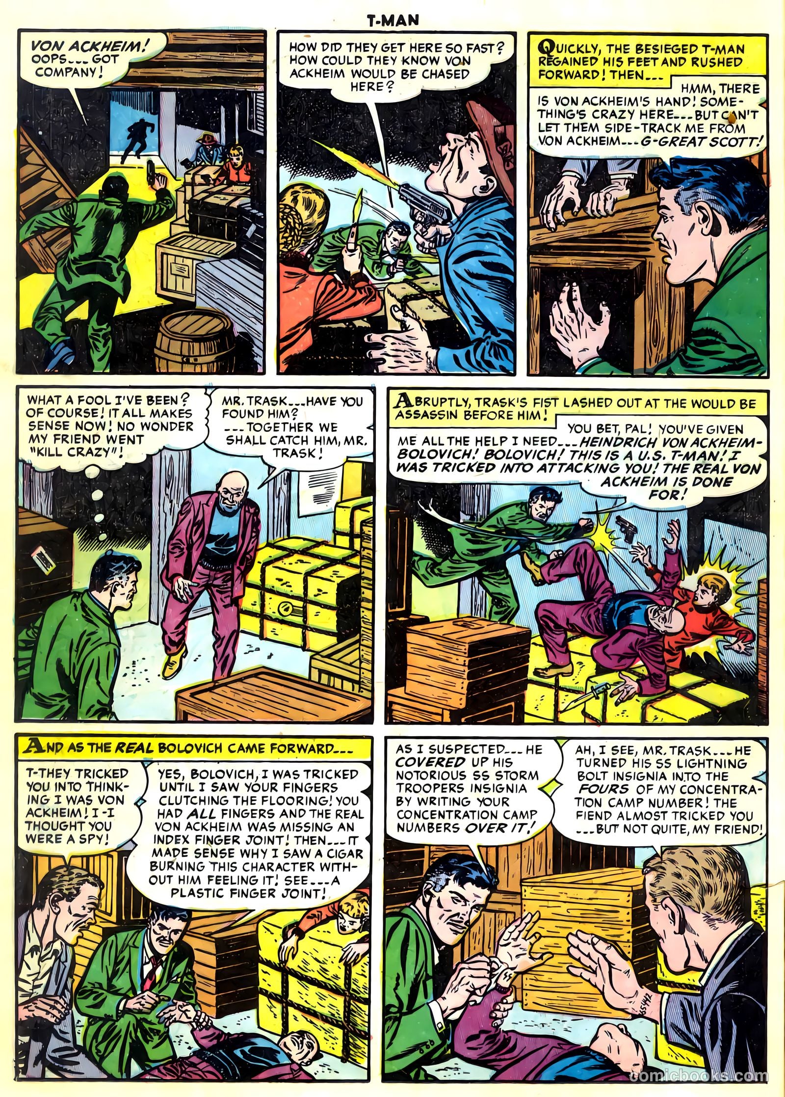 T-Man #19 (1954) — page 12 of 36