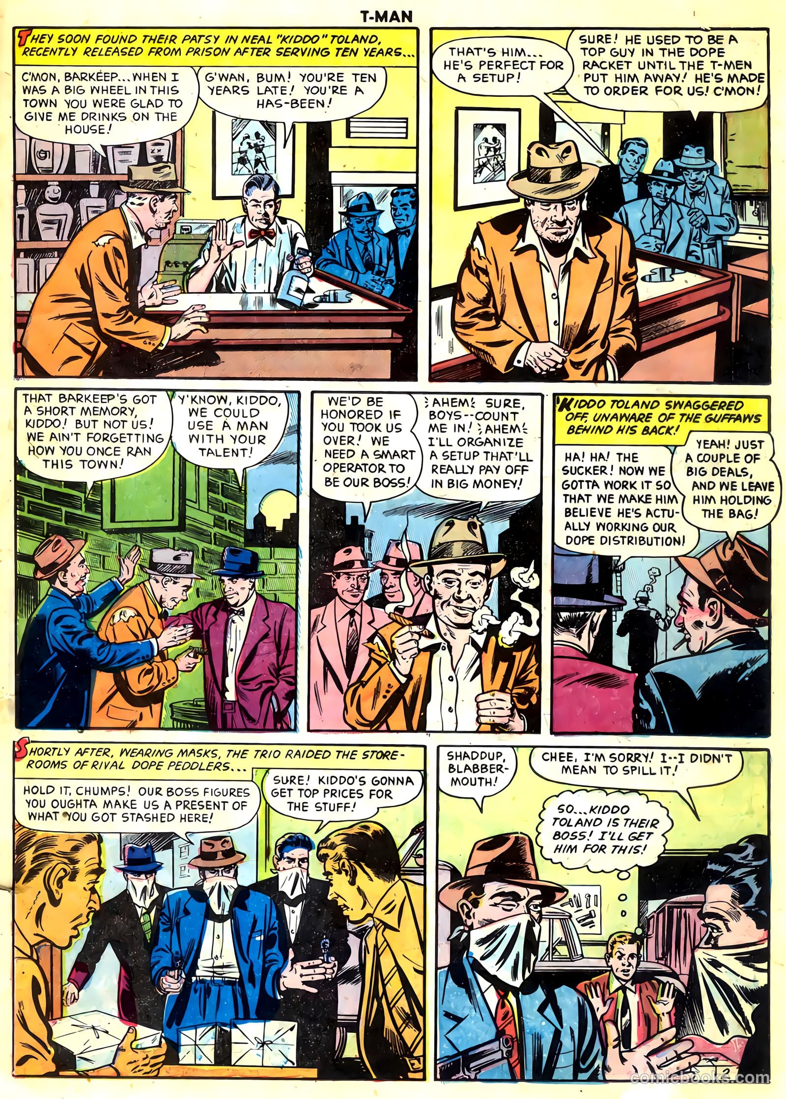 T-Man #19 (1954) — page 15 of 36
