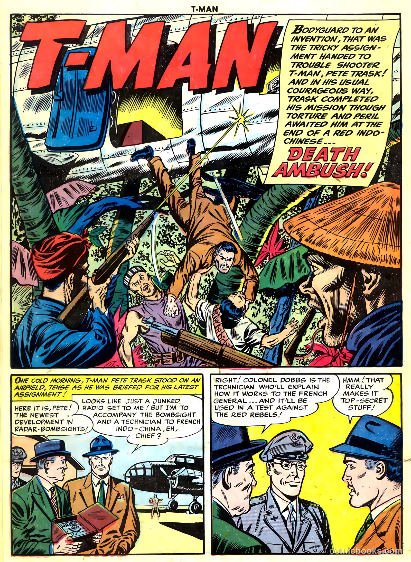 T-Man #19 (1954) — page 18 of 36