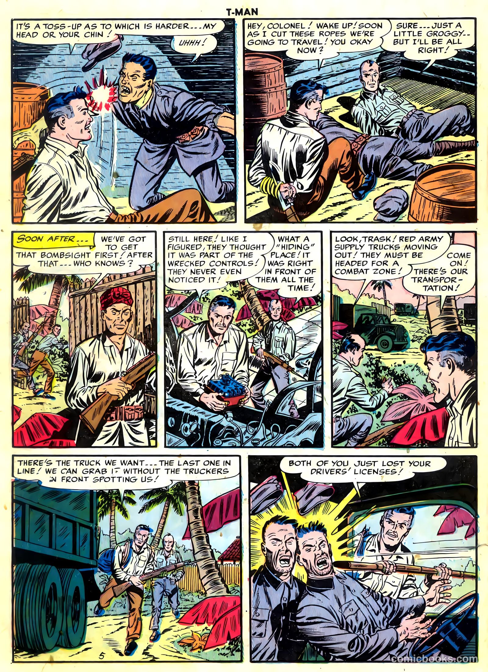 T-Man #19 (1954) — page 22 of 36