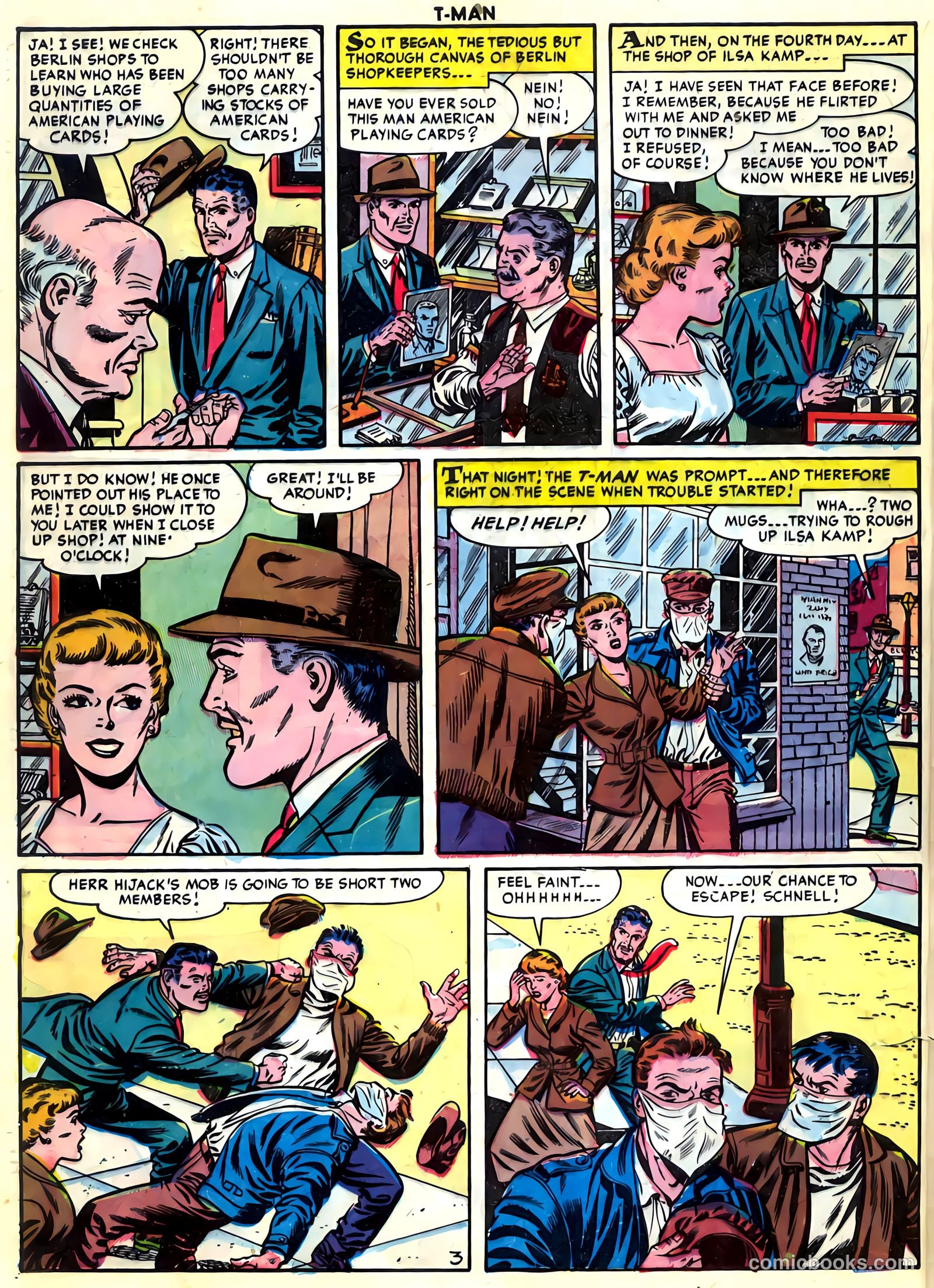 T-Man #19 (1954) — page 28 of 36