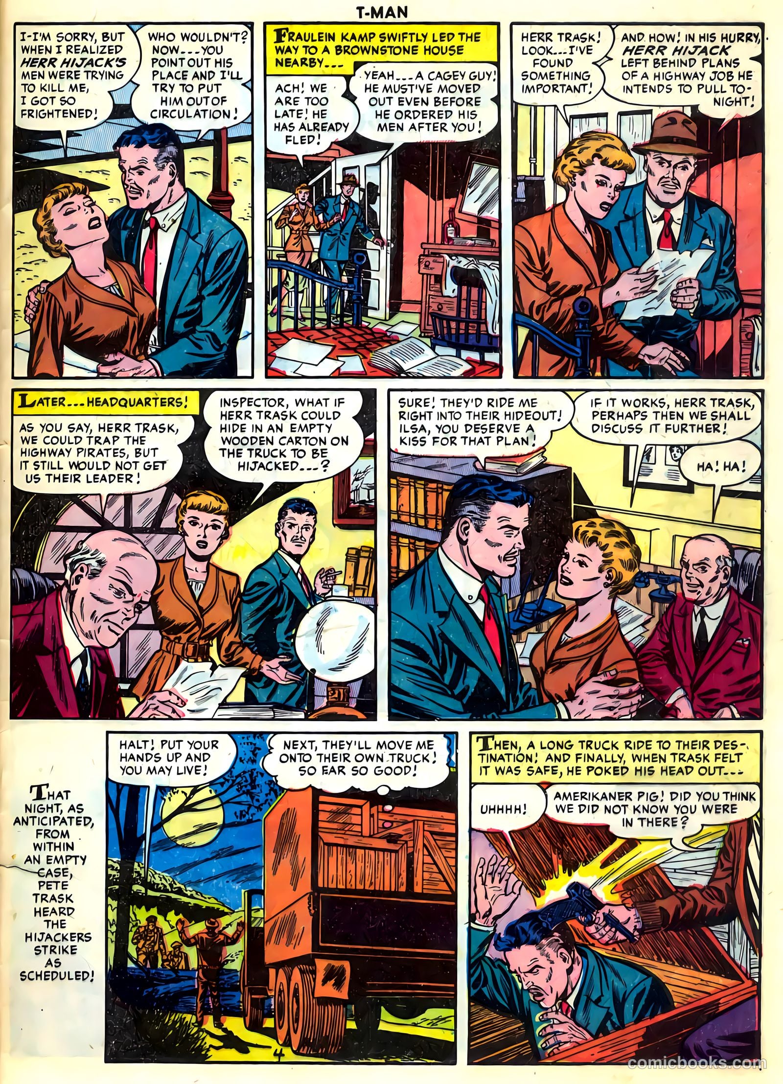 T-Man #19 (1954) — page 29 of 36