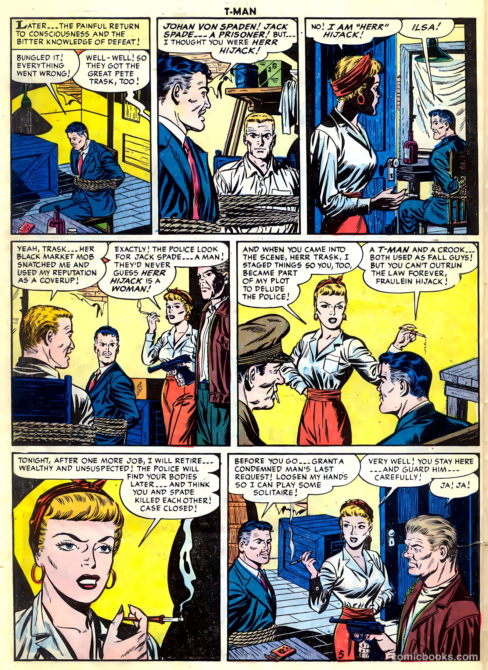 T-Man #19 (1954) — page 30 of 36