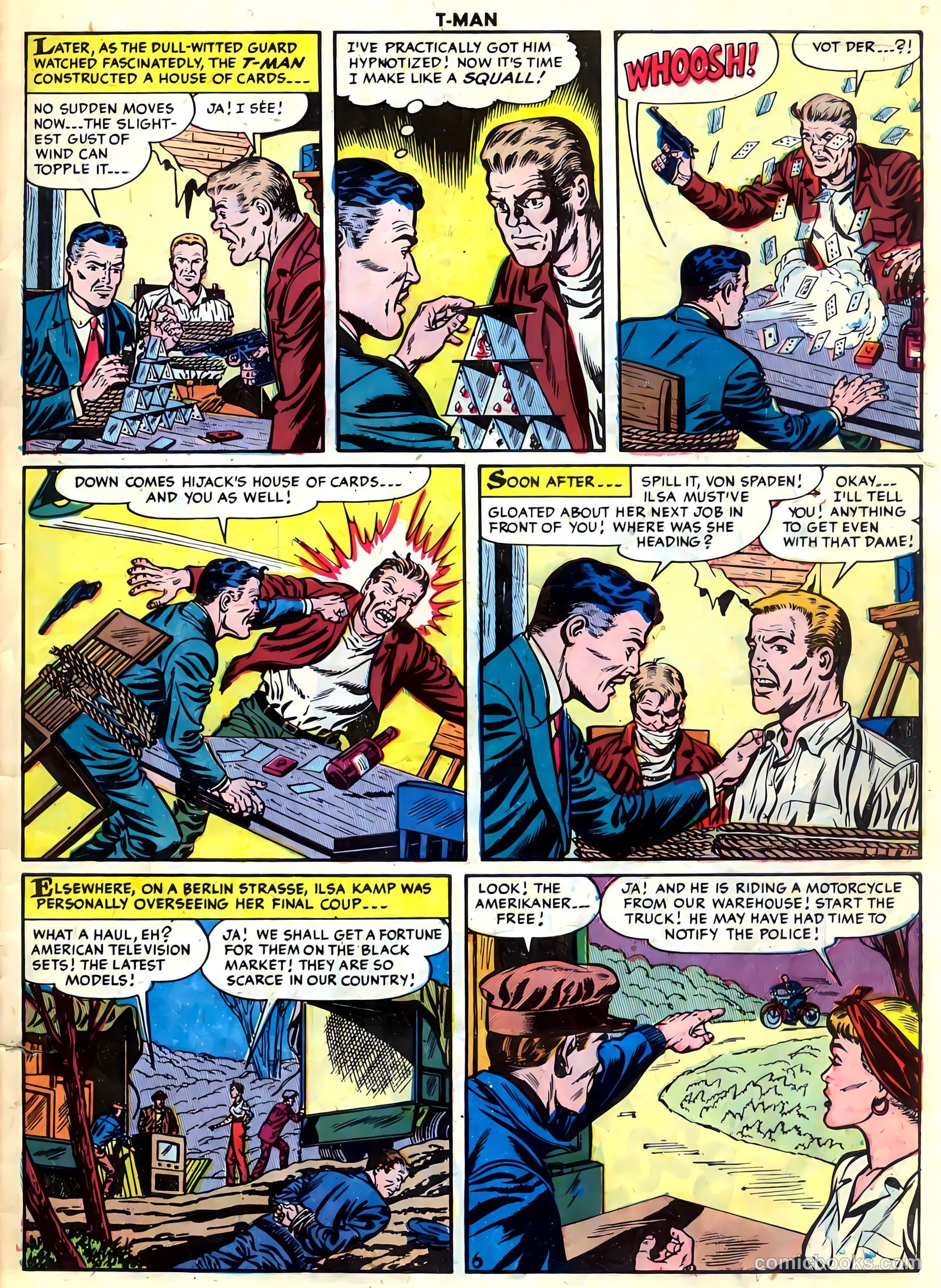 T-Man #19 (1954) — page 31 of 36