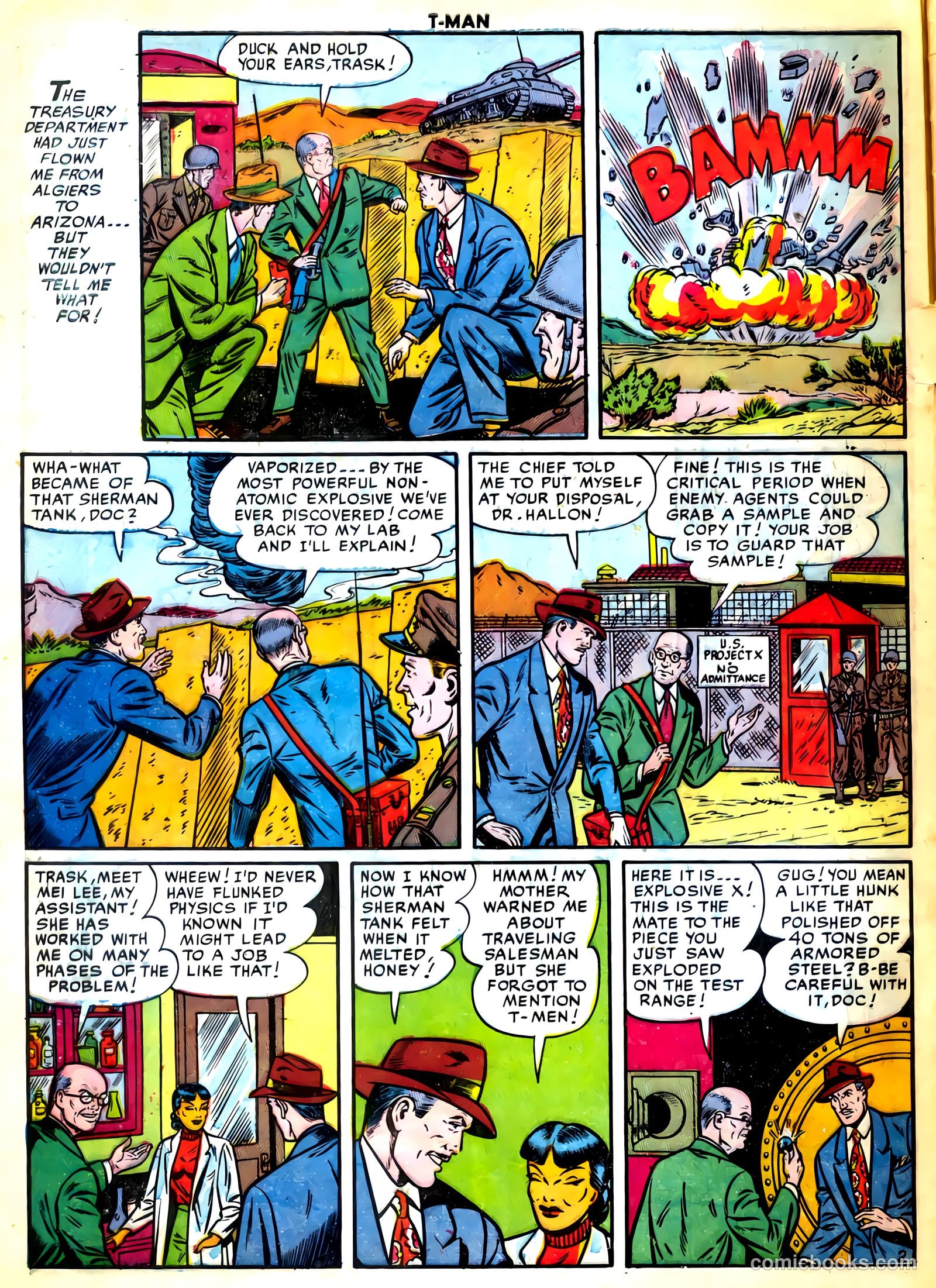 T-Man #2 (1951) — page 4 of 36