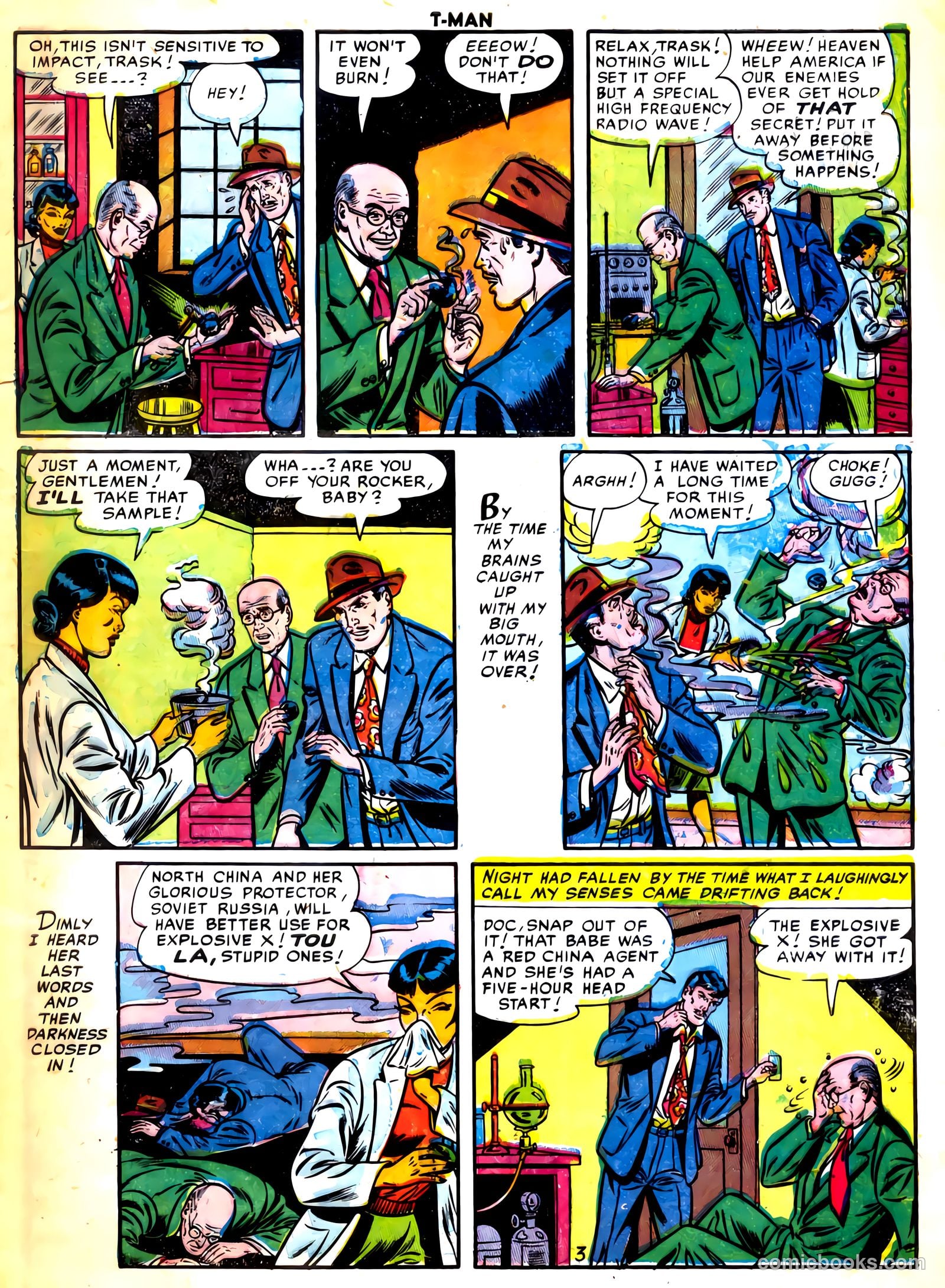 T-Man #2 (1951) — page 5 of 36