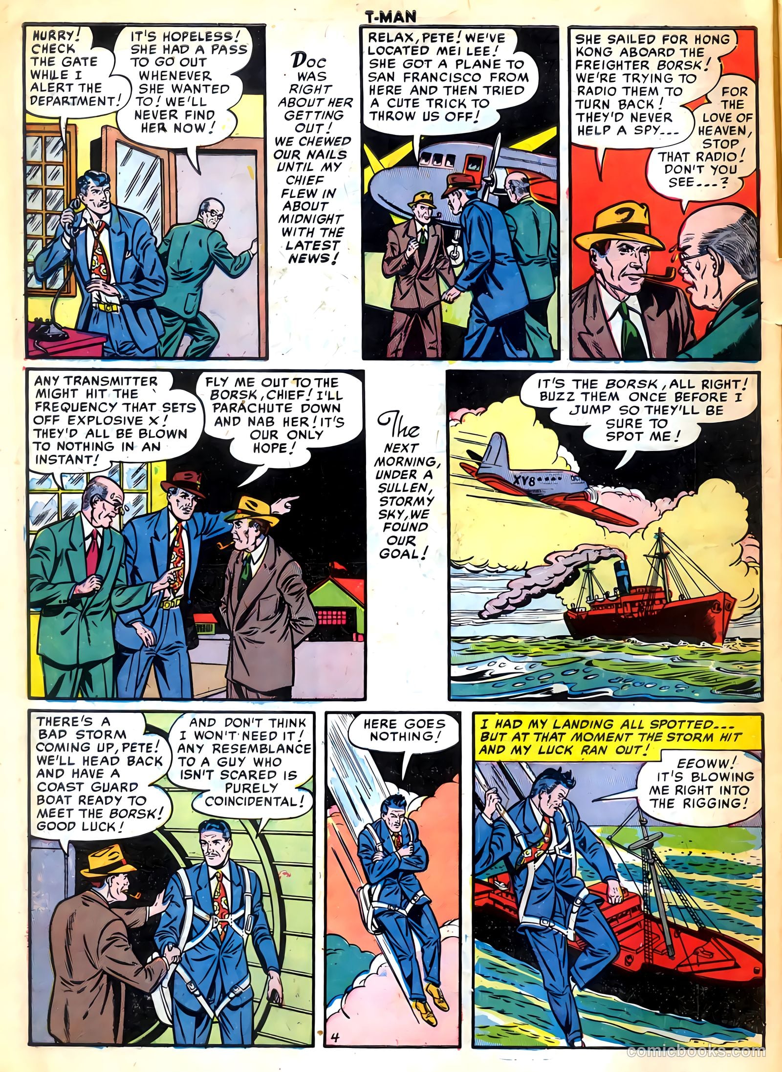 T-Man #2 (1951) — page 6 of 36
