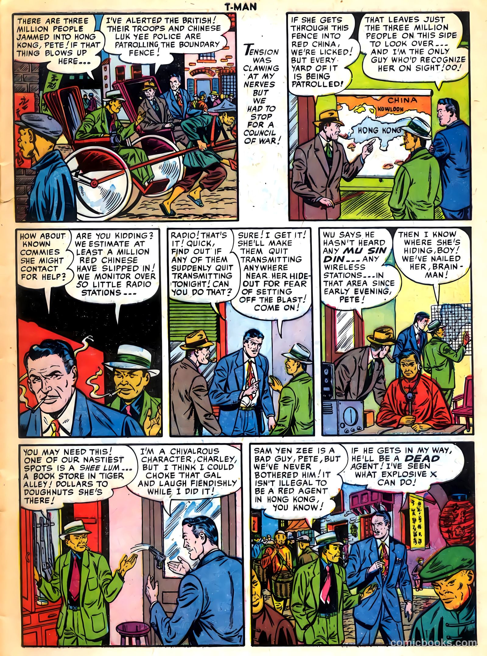 T-Man #2 (1951) — page 9 of 36