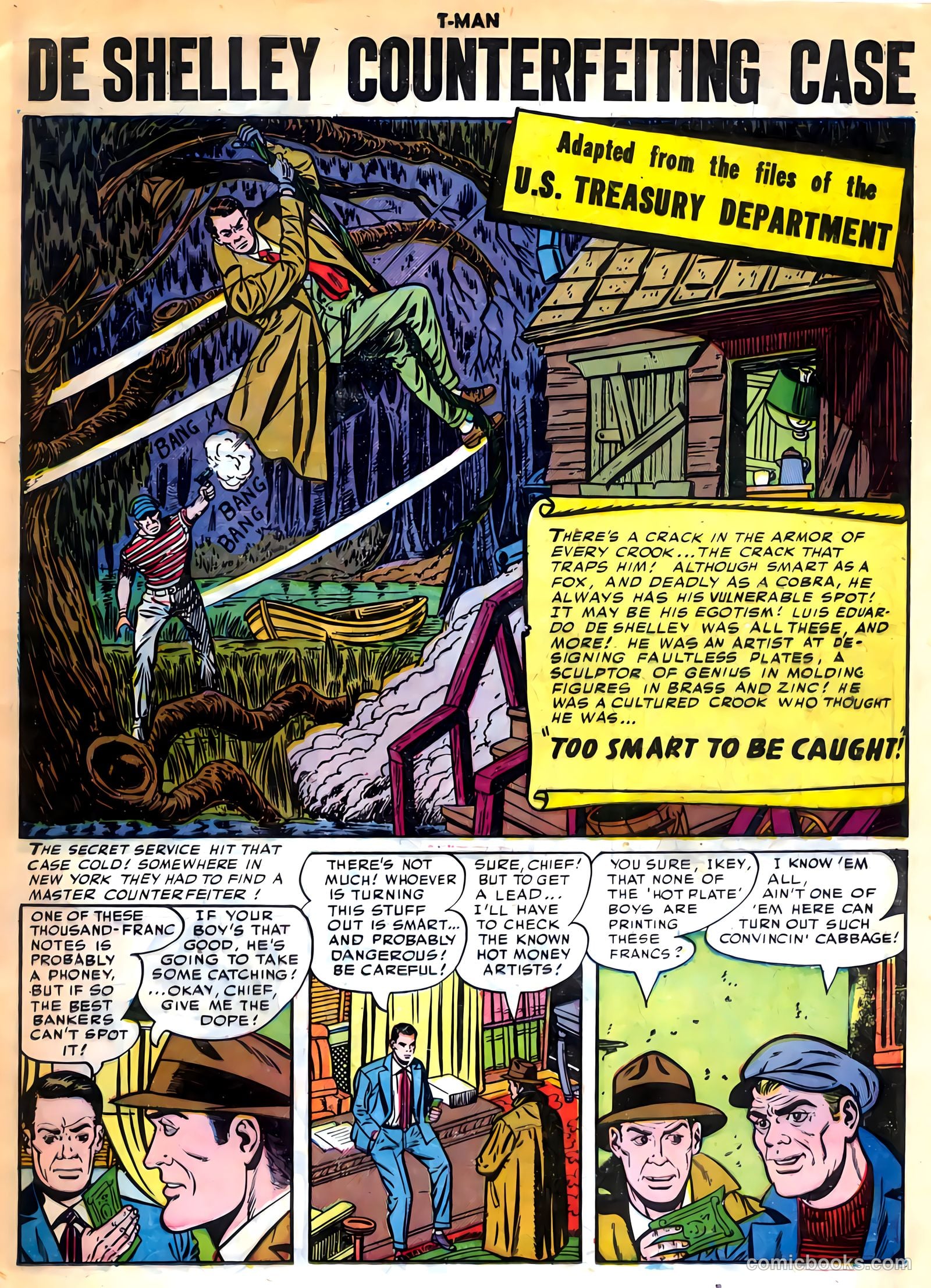 T-Man #2 (1951) — page 13 of 36