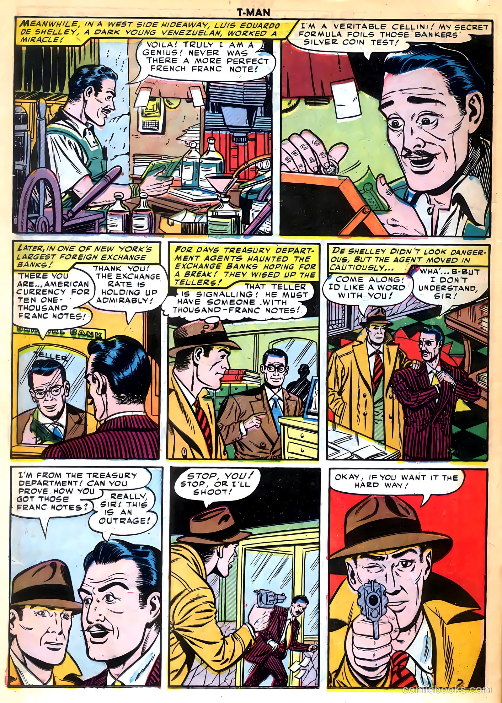 T-Man #2 (1951) — page 14 of 36