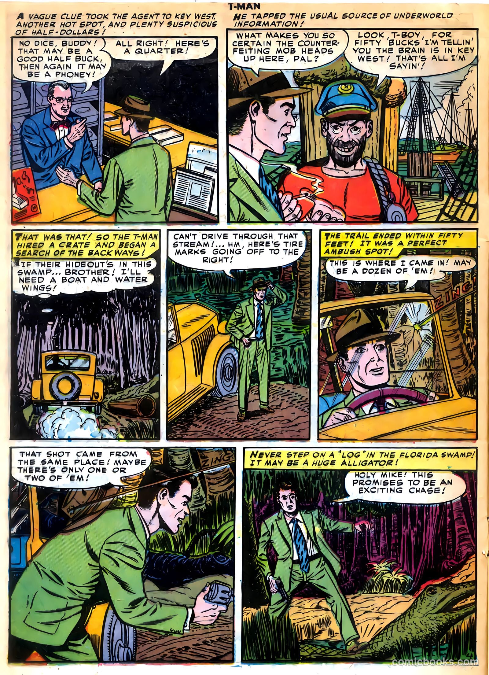 T-Man #2 (1951) — page 16 of 36