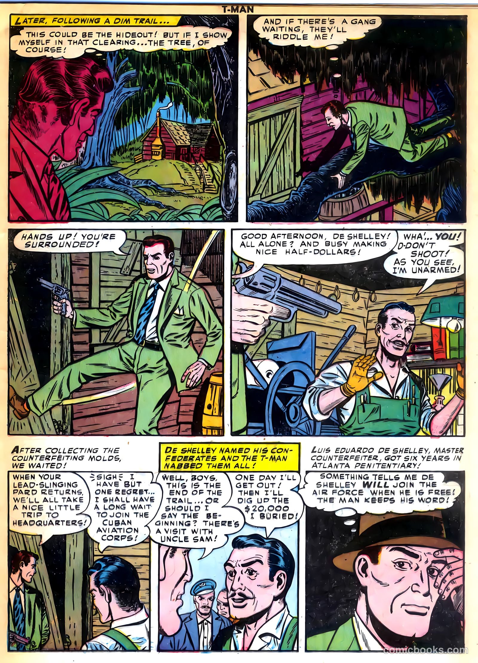 T-Man #2 (1951) — page 17 of 36