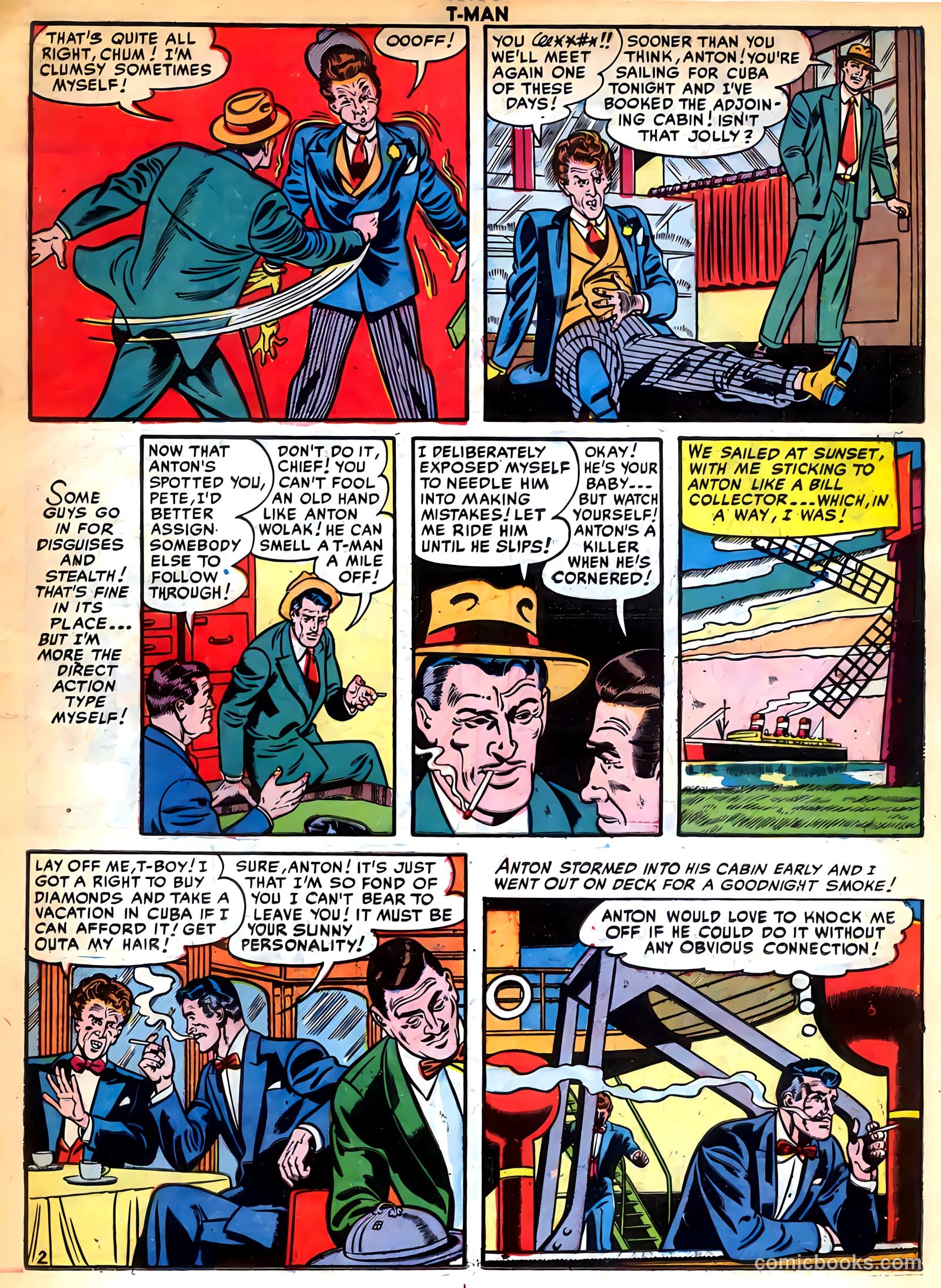 T-Man #2 (1951) — page 19 of 36