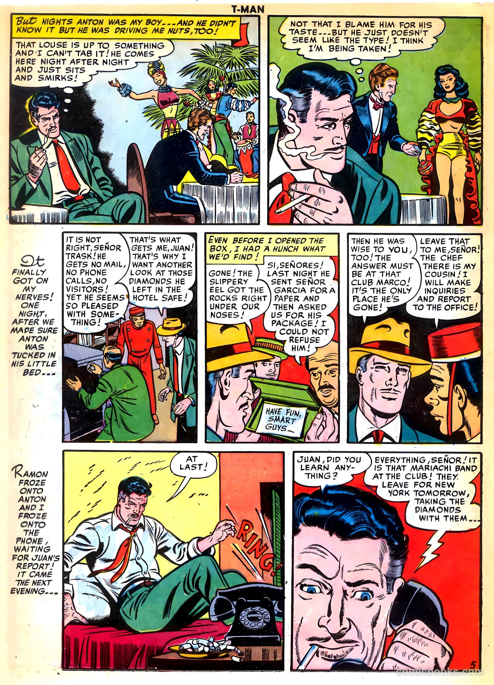T-Man #2 (1951) — page 22 of 36