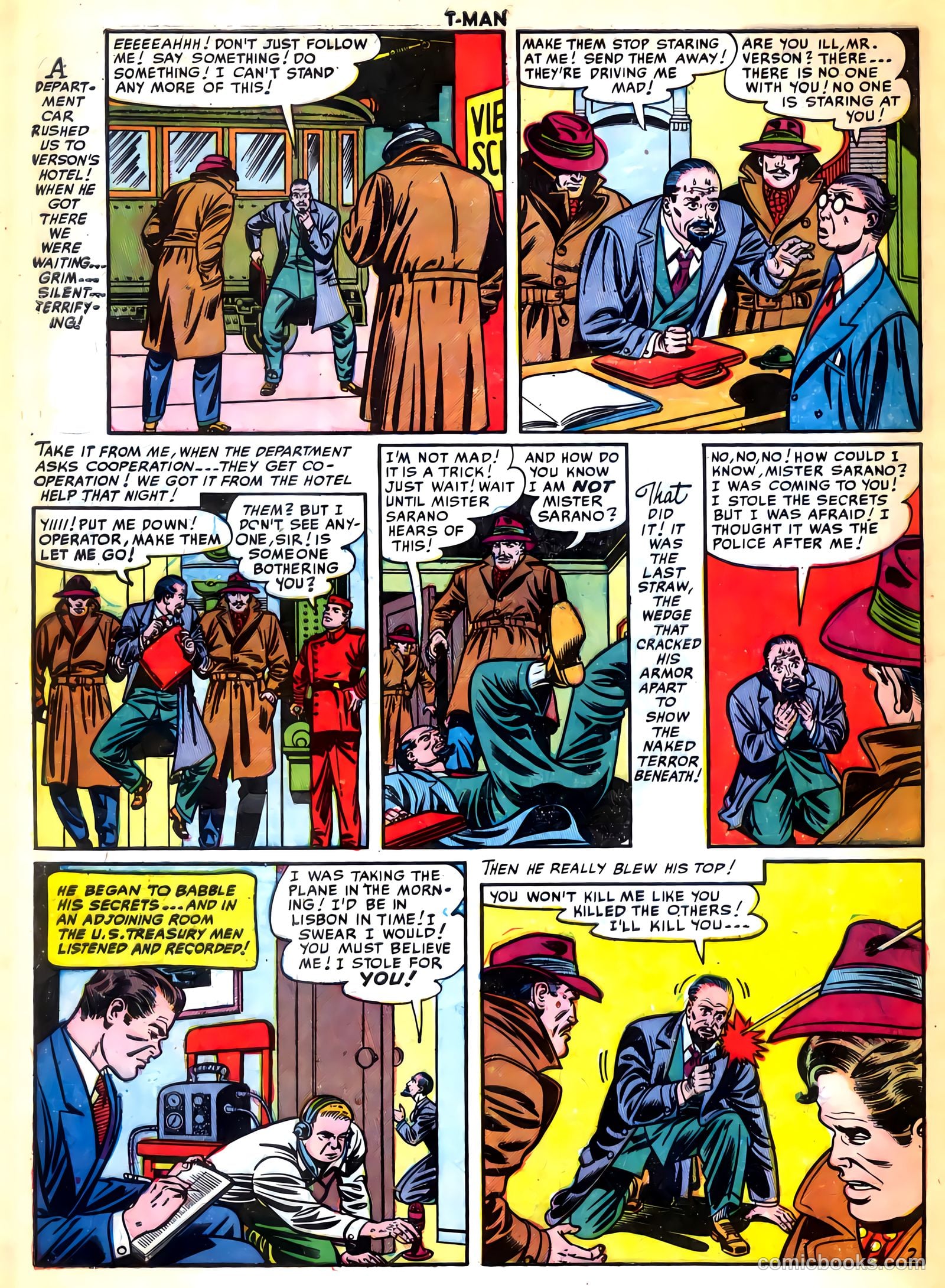 T-Man #2 (1951) — page 28 of 36