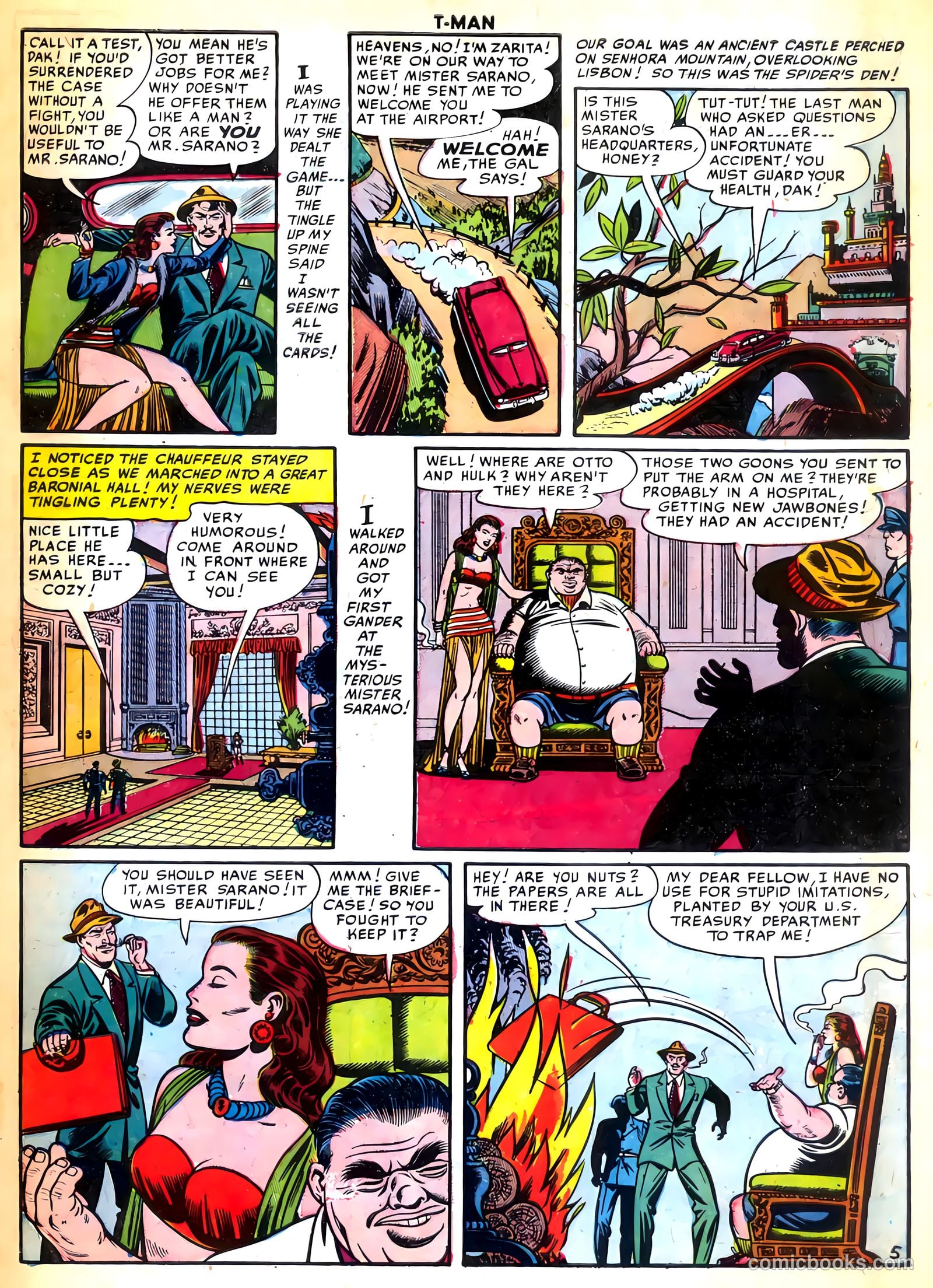 T-Man #2 (1951) — page 31 of 36