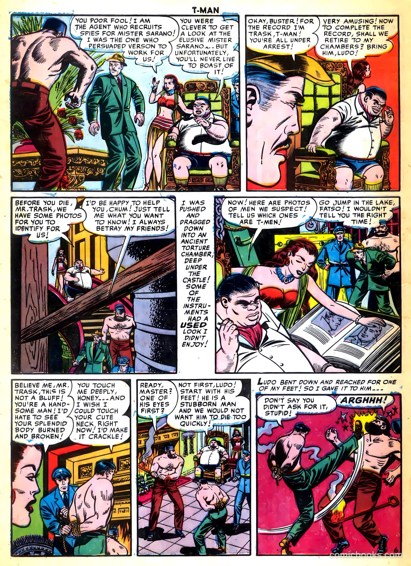 T-Man #2 (1951) — page 32 of 36