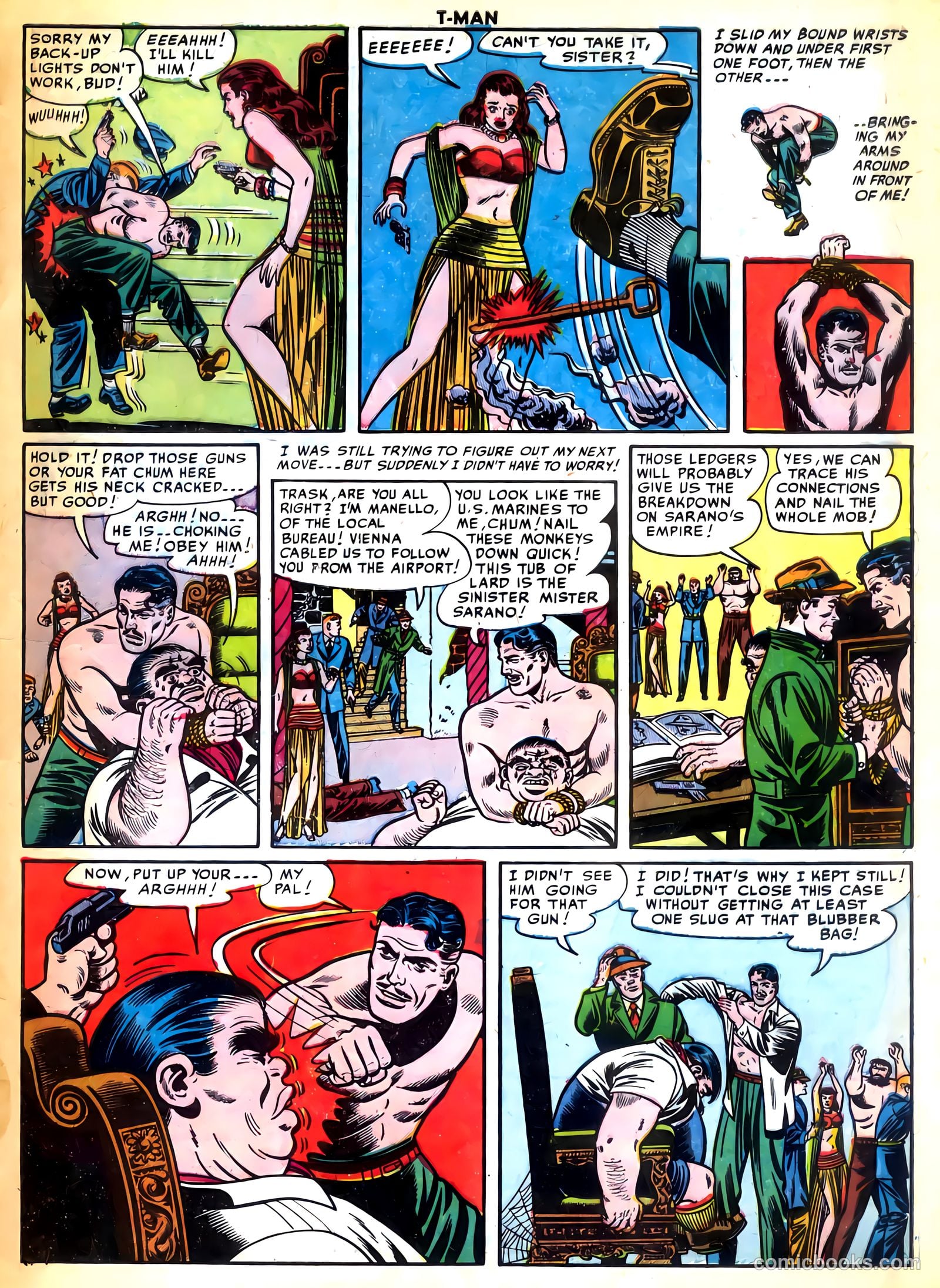 T-Man #2 (1951) — page 33 of 36