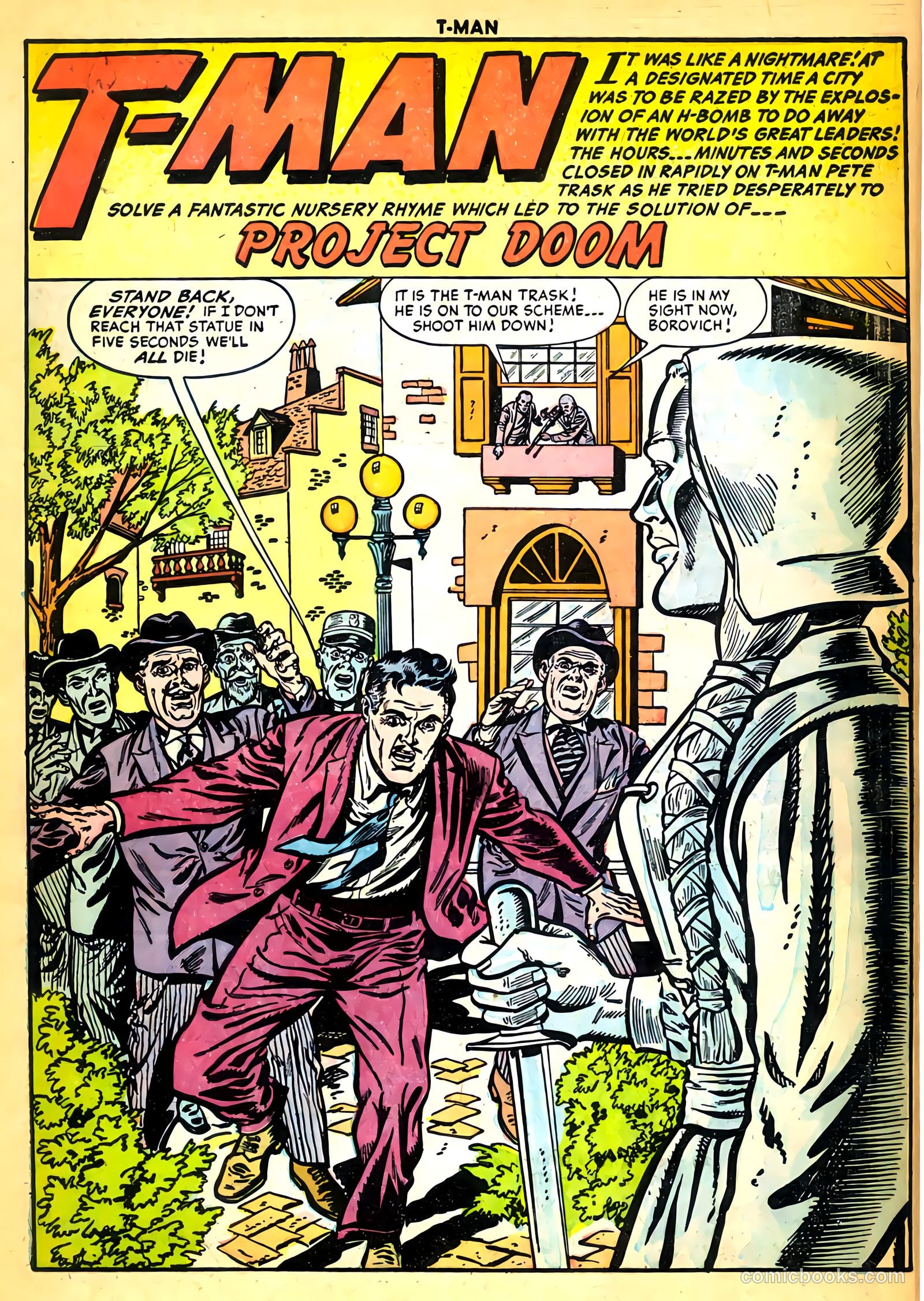 T-Man #20 (1954) — page 3 of 36