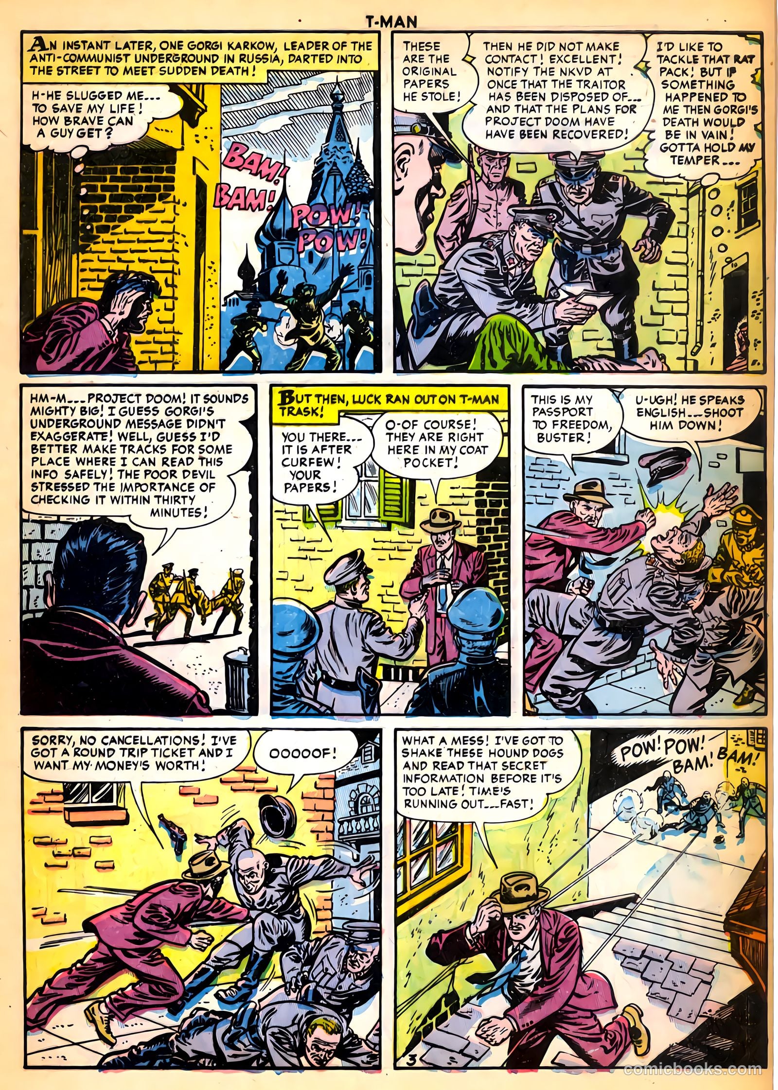T-Man #20 (1954) — page 5 of 36
