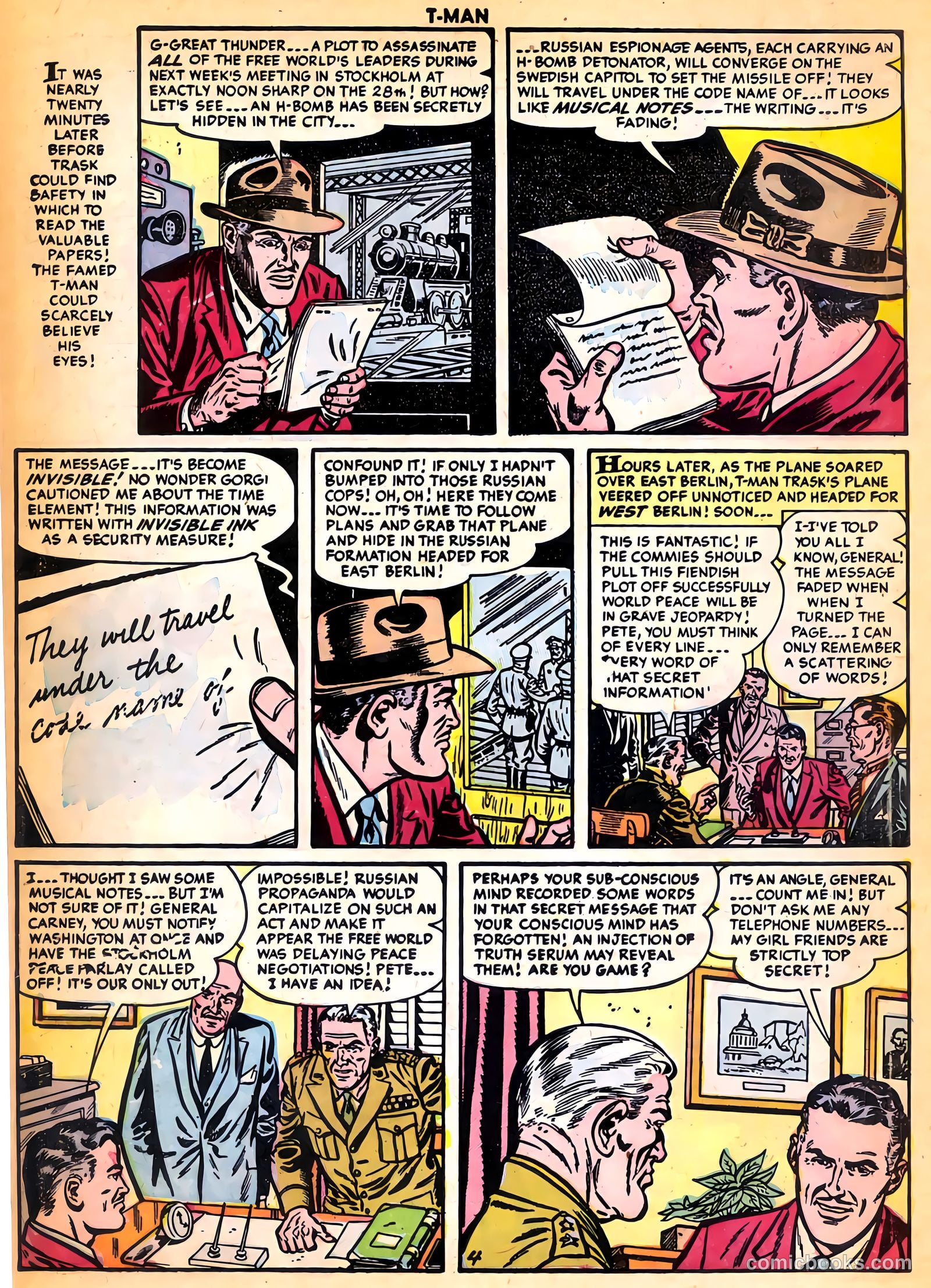 T-Man #20 (1954) — page 6 of 36