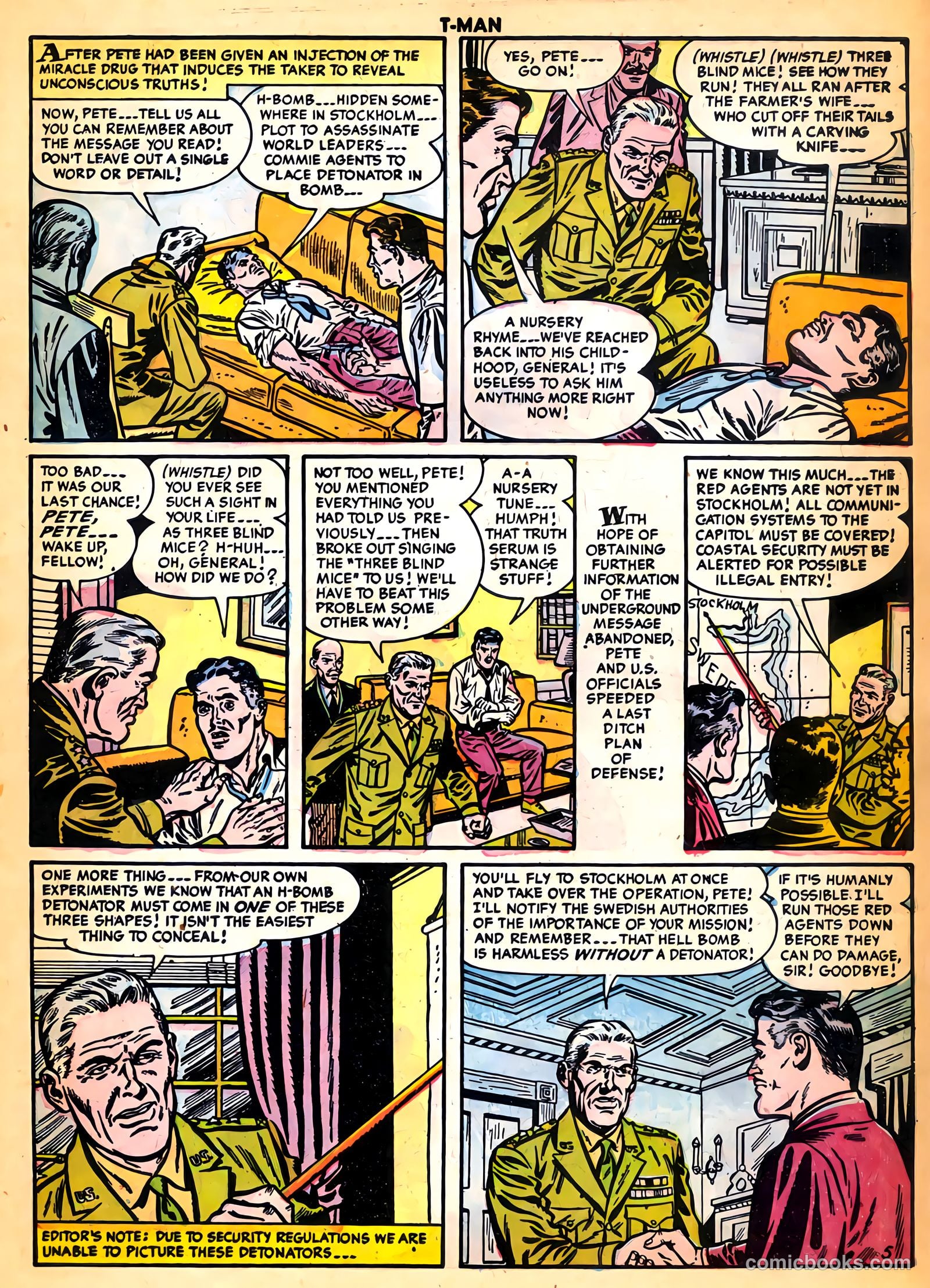 T-Man #20 (1954) — page 7 of 36