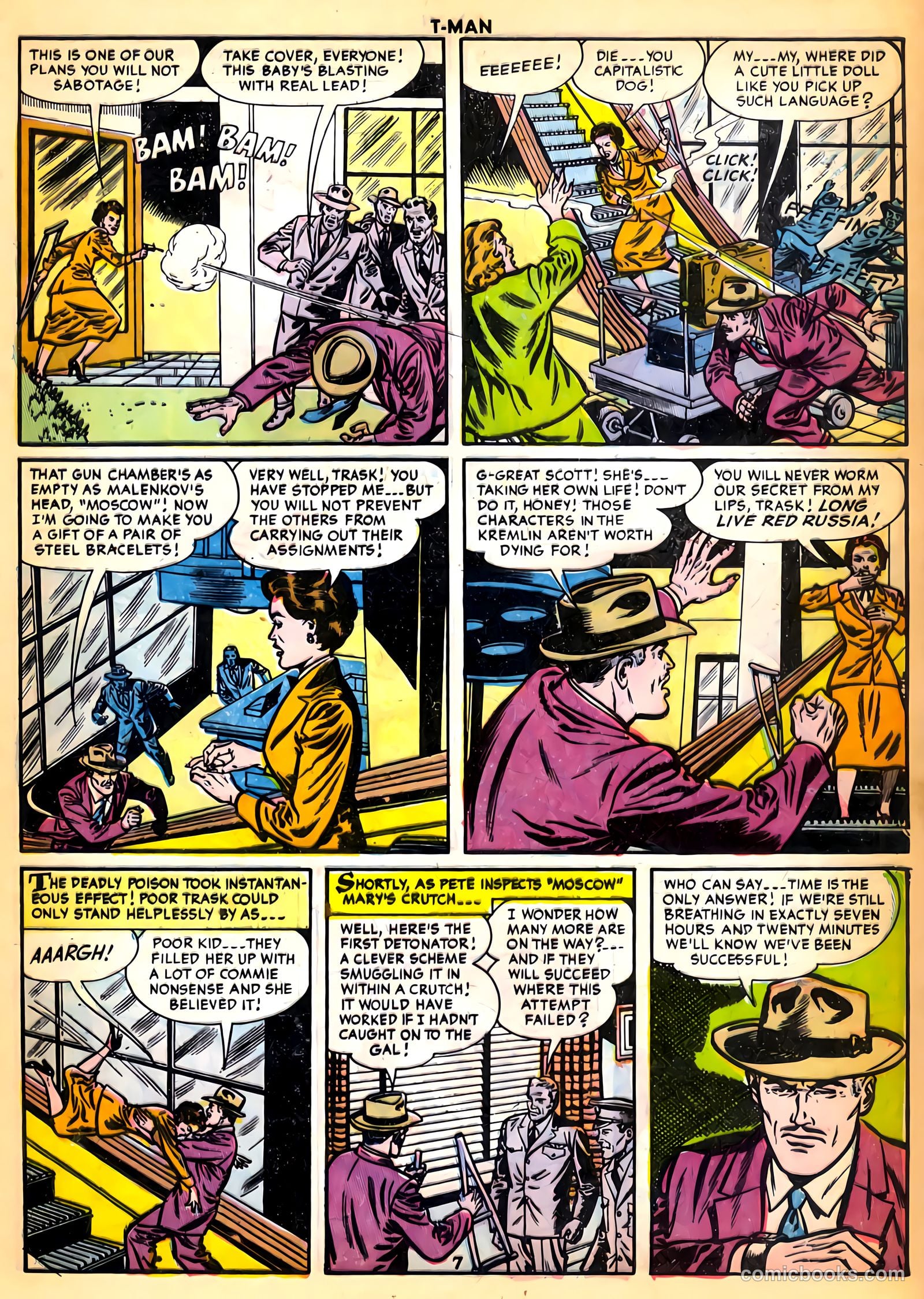 T-Man #20 (1954) — page 9 of 36