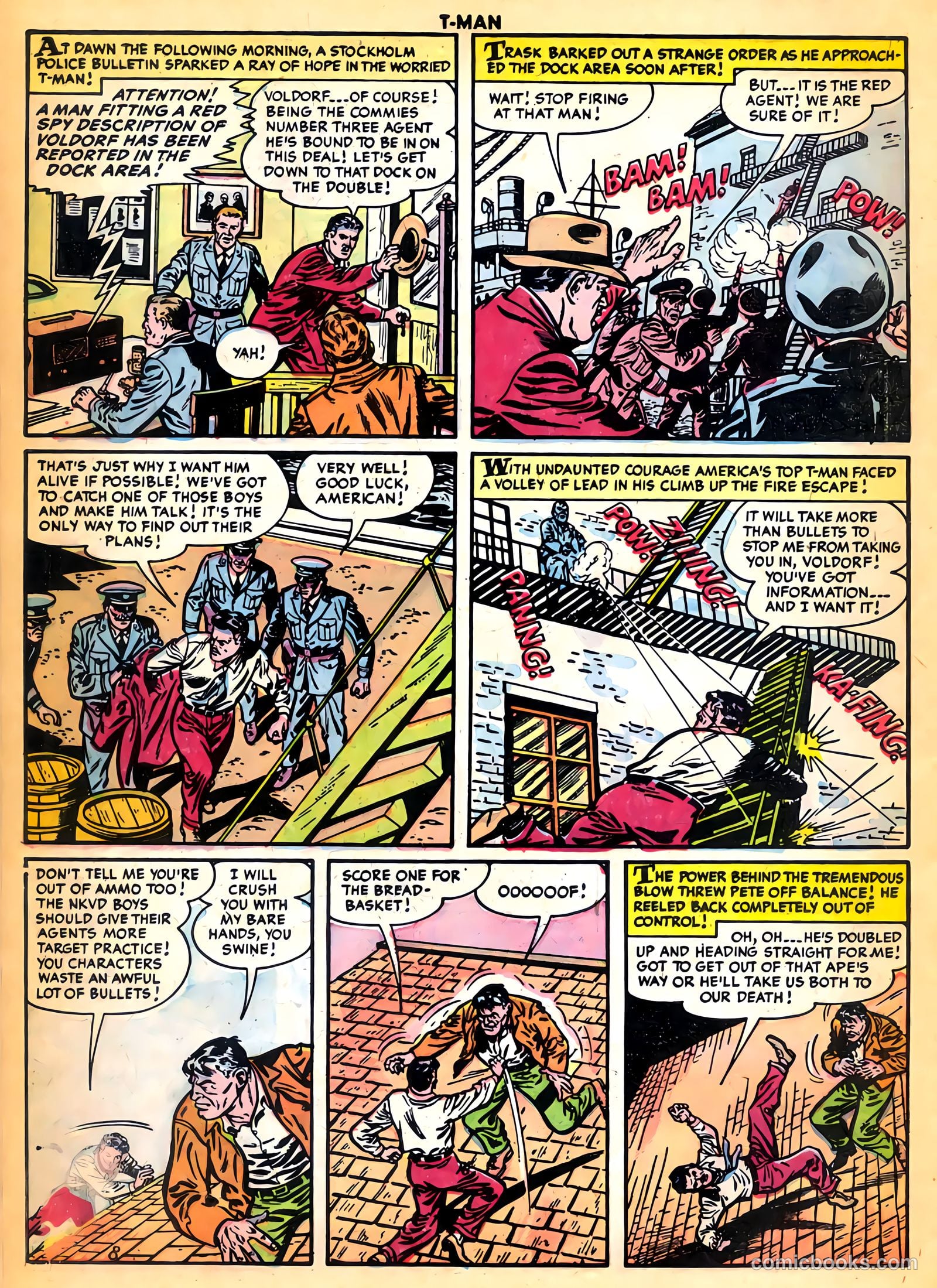 T-Man #20 (1954) — page 10 of 36
